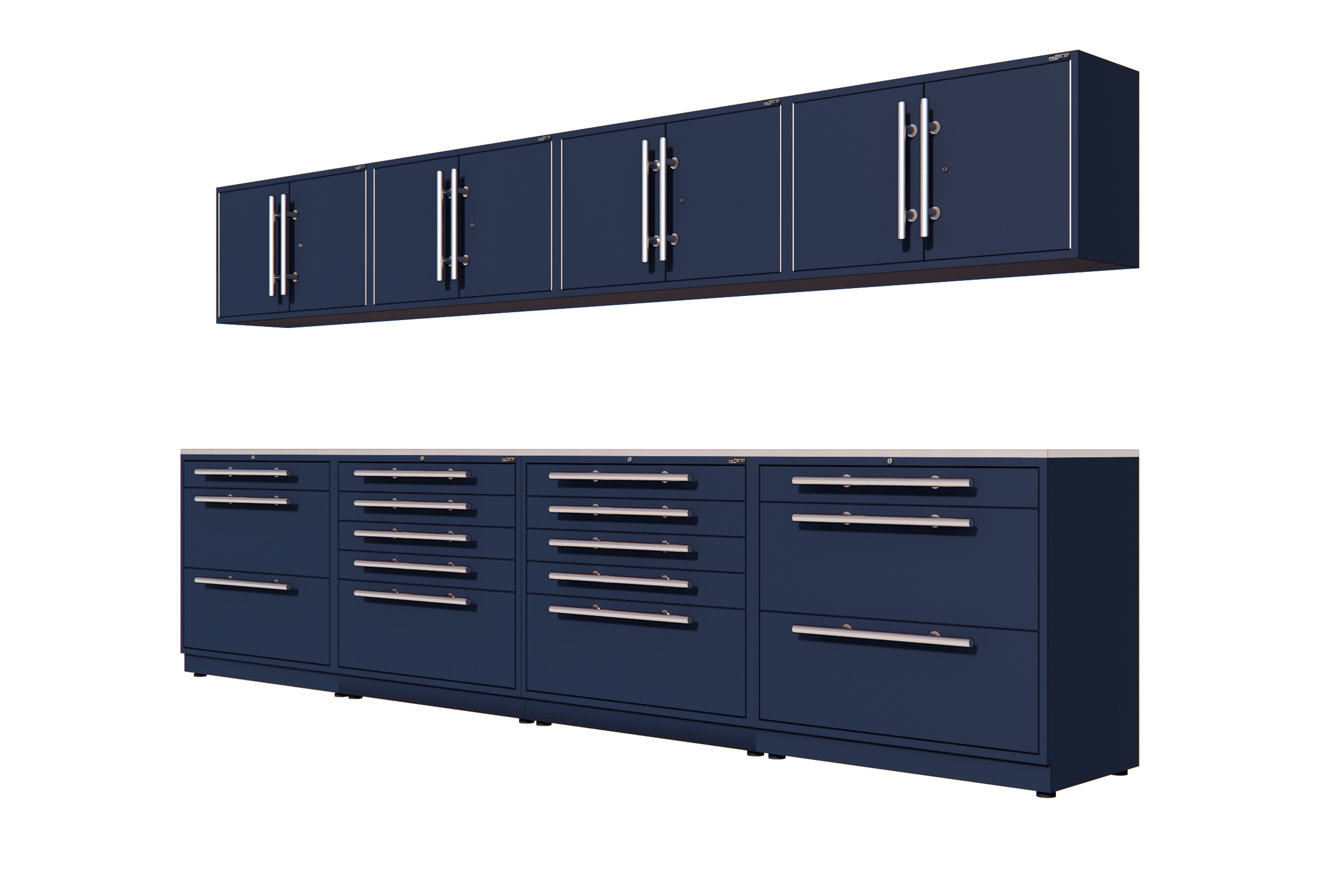 ProSlat LUX 160 Preconfigured Wall Panel System - Garage Storage & Organization Solution for Tools & Equipment - Perfect for Home Workshops, Garages & Commercial Spaces