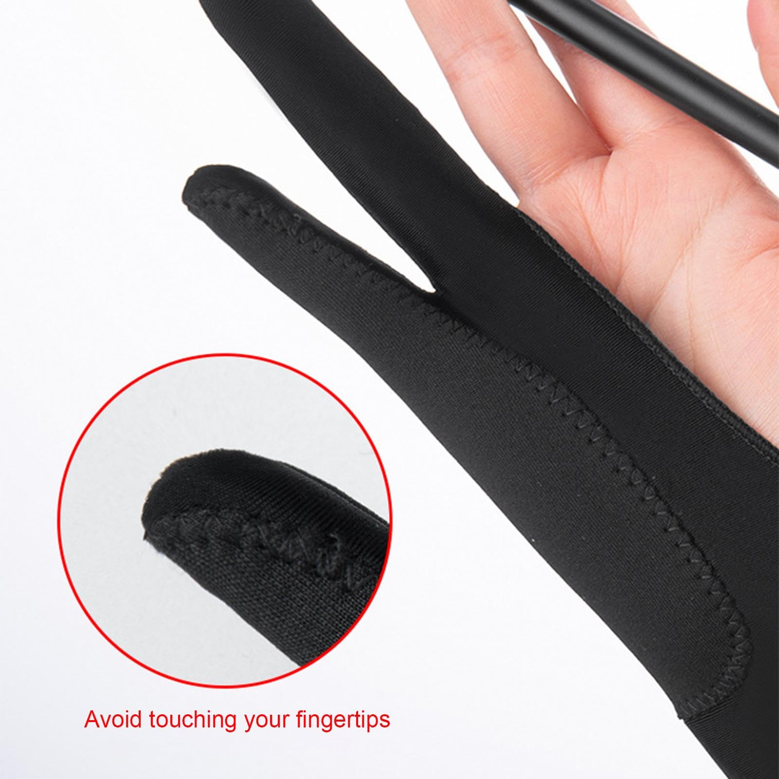 Drawing Gloves for Graphic Design, Tablet & Monitor Use - Breathable Sketching Gloves for Painting, Digital Art & Creative Work - Perfect for Artists, Illustrators & Designers