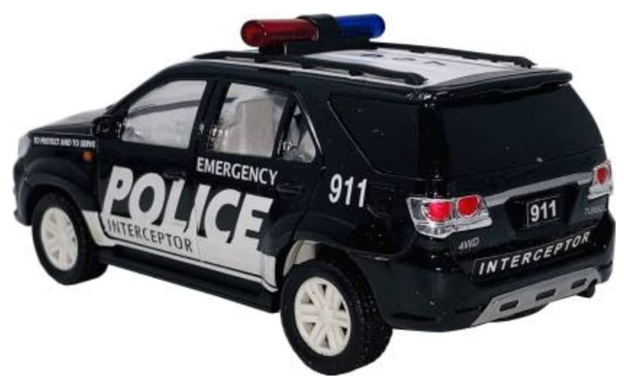 Vedanshi Emergency Response Toy Vehicles Set - Police Car & Ambulance Toy Combo for Kids | Perfect for Role Play, First Responder Pretend Play, and Educational Learning
