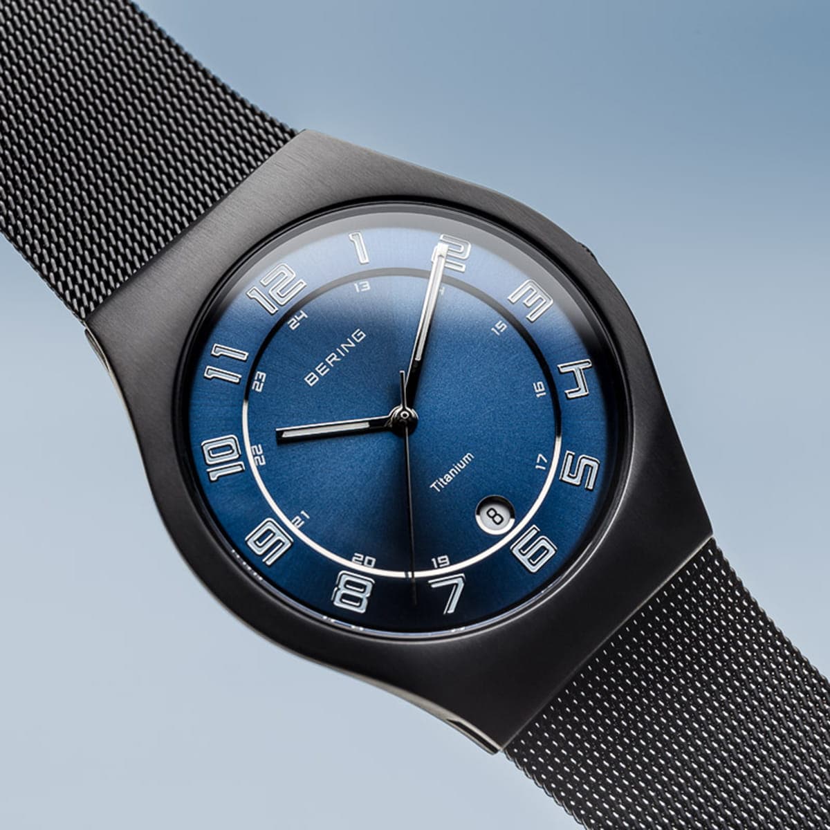 BERING 11937-227 Classic Men's Watch - Stainless Steel, Water Resistant, Minimalist Design - Perfect for Business, Casual & Formal Occasions