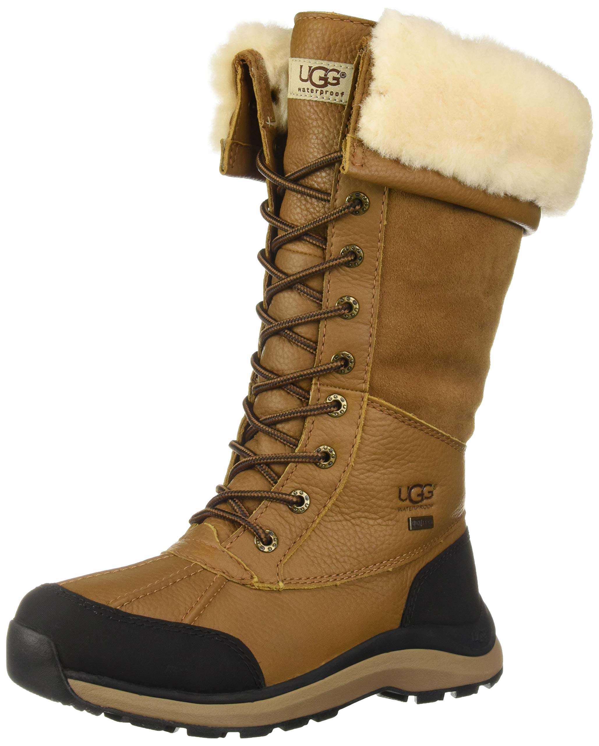 UGG Adirondack Boot Tall III - Women's Winter Snow Boots with Waterproof Suede & Warm Shearling Lining | Perfect for Cold Weather, Snow Hiking & Outdoor Adventures