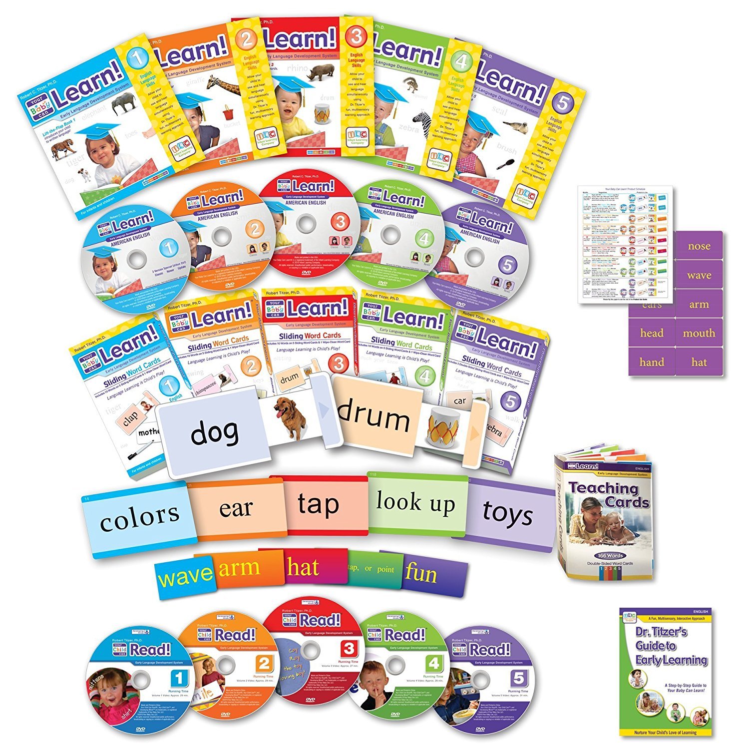 Your Baby Can Learn! Deluxe Educational Kit for Early Childhood Development - Perfect for Home Learning and Montessori Activities
