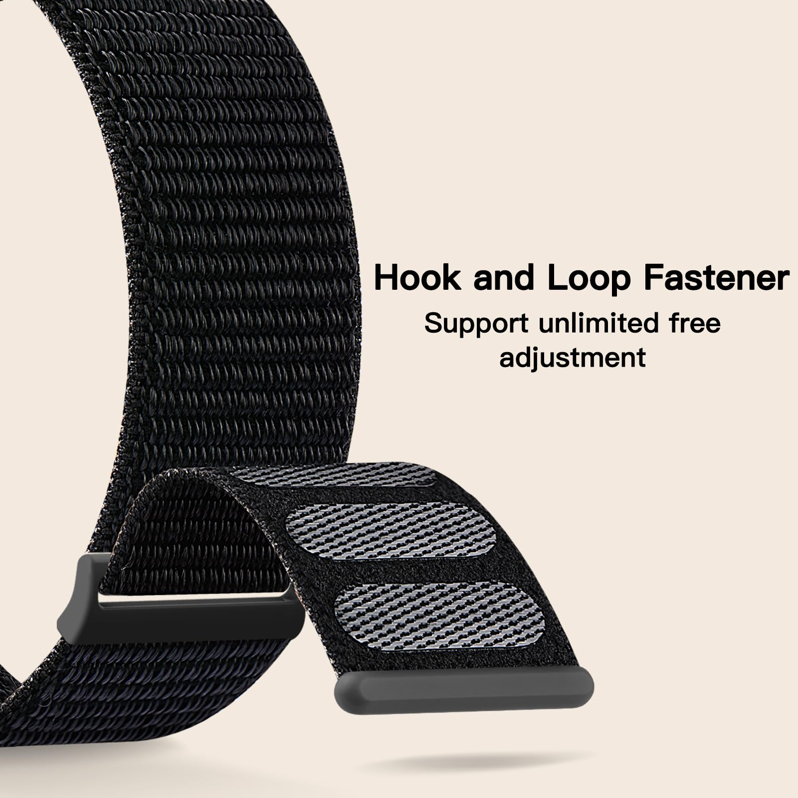 Yoohoo Upgraded Soft Nylon Replacement Watch Band Compatible with Apple Watch 38mm 40mm 41mm 42mm (Series 10/9/8/7/6/5/4/3/2/1/SE) - Dark Olive Strap for Women & Men | Perfect for Workout, Running, Hiking & Daily Wear