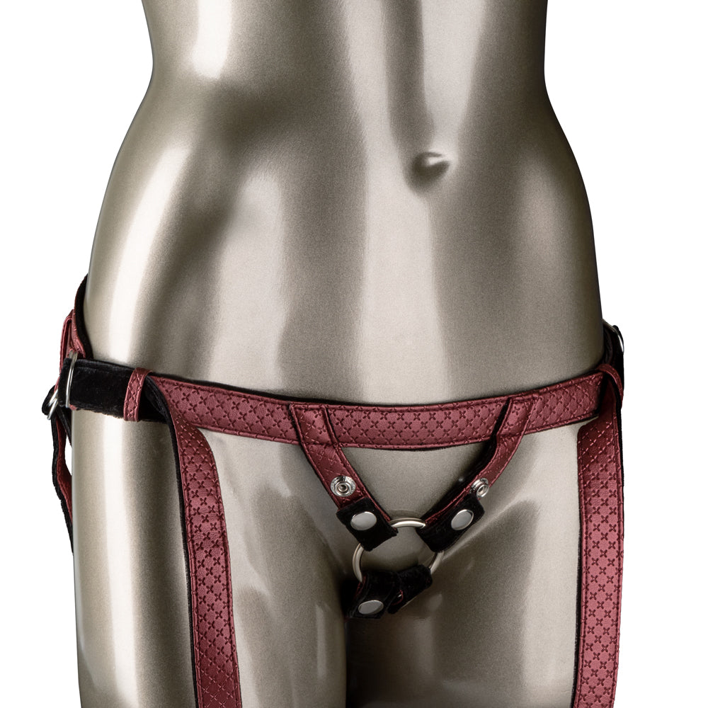 Her Royal Harness - The Regal Duchess Low Profile Strap-On Dildo Harness for Women | Comfortable & Adjustable for Couples Play & LGBTQ+ Intimacy