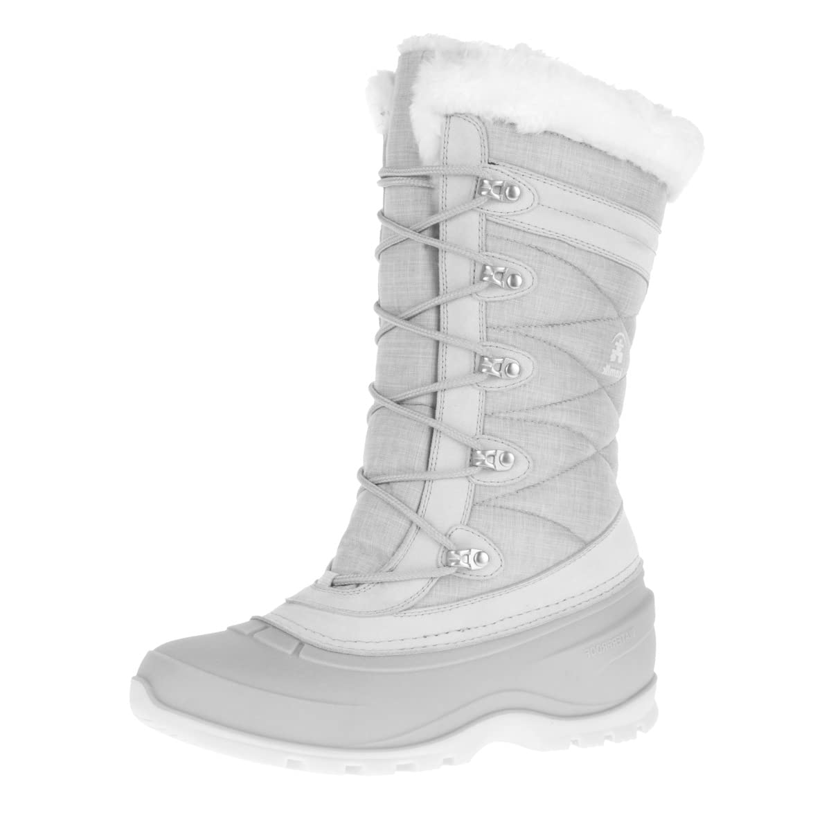 Kamik Women's Snovalley 4 Waterproof Winter Boots - Insulated Snow Boots for Women, Cold Weather Hiking & Outdoor Activities