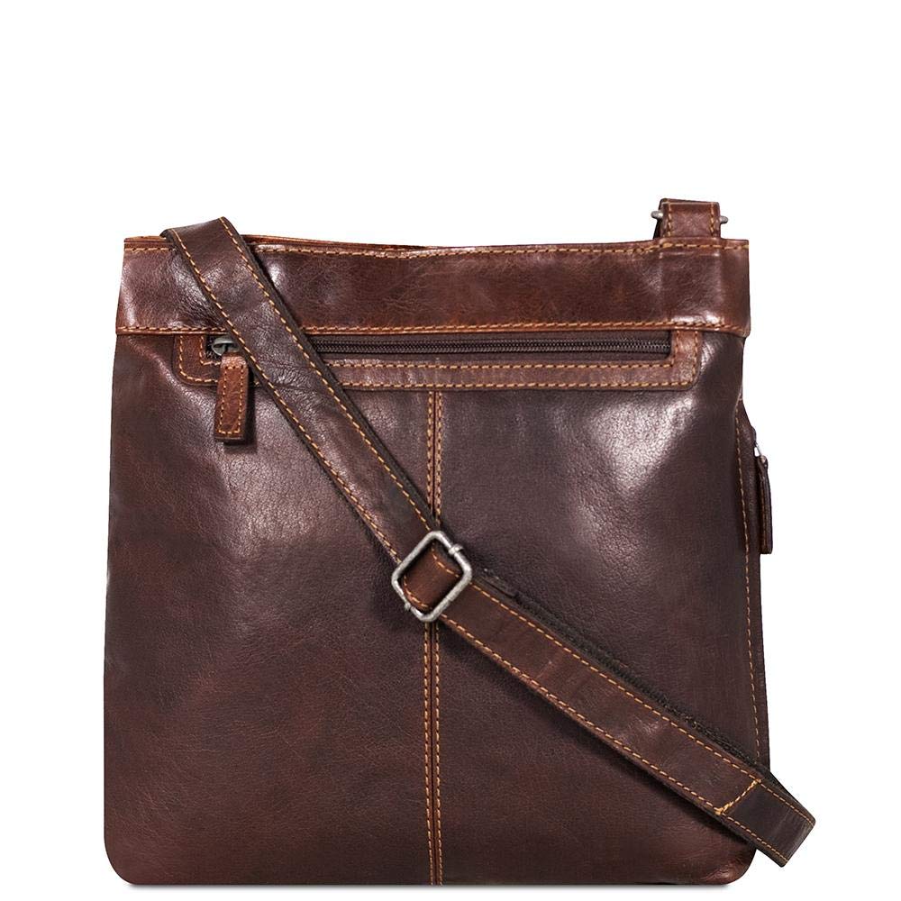 Voyager Small Zippered Crossbody Bag #7880 - Stylish & Secure Hands-Free Purse for Women, Travel, Shopping & Everyday Use