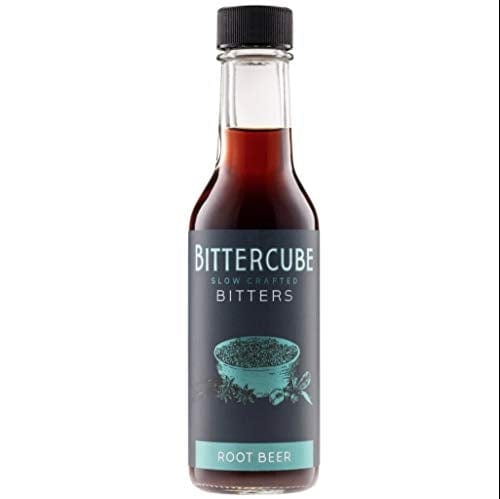 Bittercube Root Beer Cocktail Bitters 5 oz - Premium Craft Bitters for Cocktails, Mocktails & Baking - Perfect for Old Fashioned, Manhattan & Root Beer Float Drinks