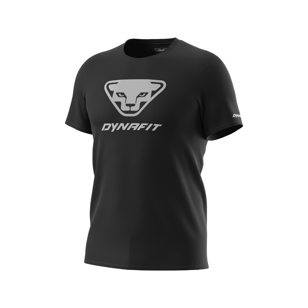 DYNAFIT Men's Graphic Cotton Short Sleeve T-Shirt - Comfortable Casual Tee for Outdoor Activities, Gym & Everyday Wear