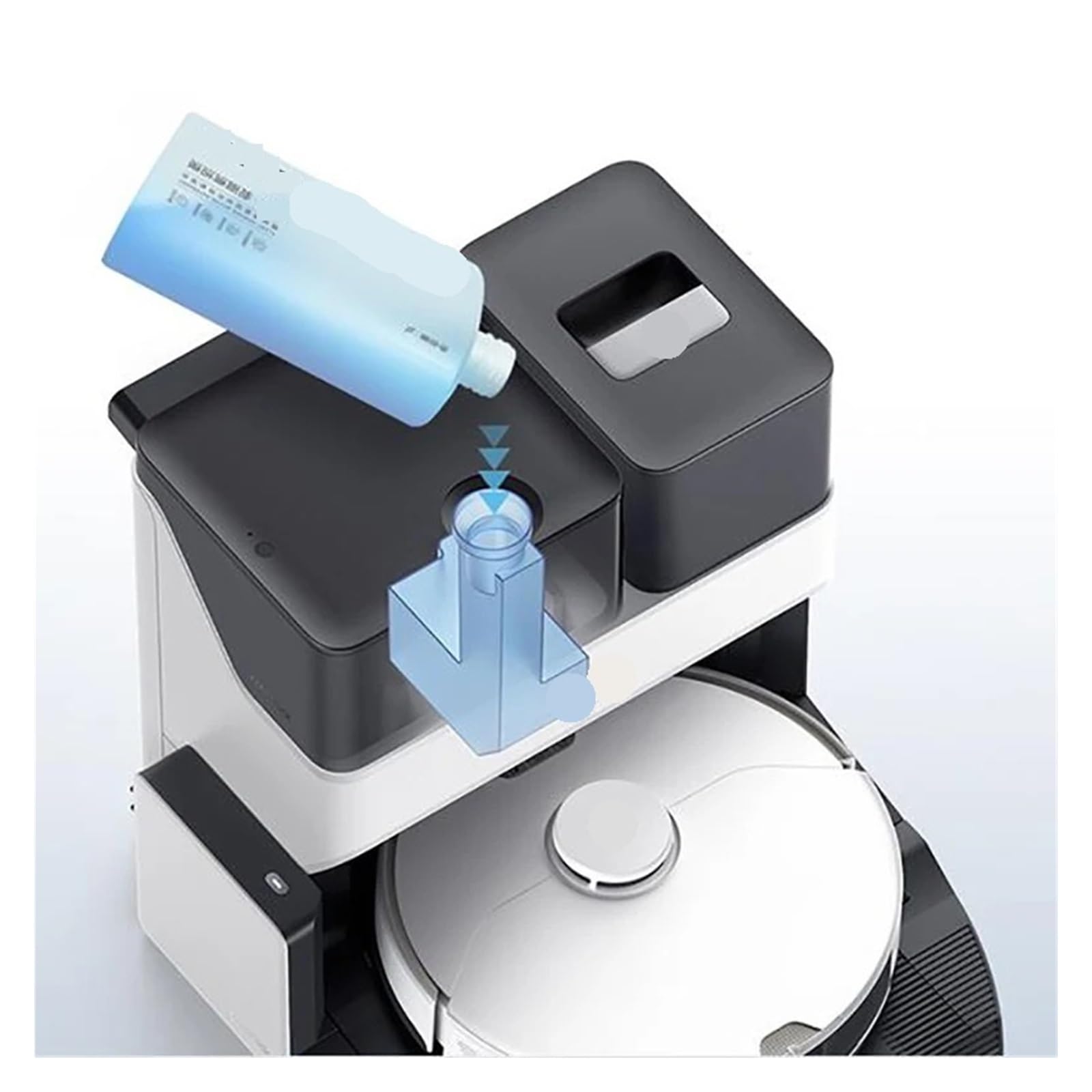 Roborock S7 MaxV Ultra & S7 Pro Compatible Vacuum Cleaner Solution - 1L Household Floor Cleaning Detergent for Hardwood, Tile & Laminate Floors - Perfect for Daily Cleaning & Robot Vacuum Maintenance