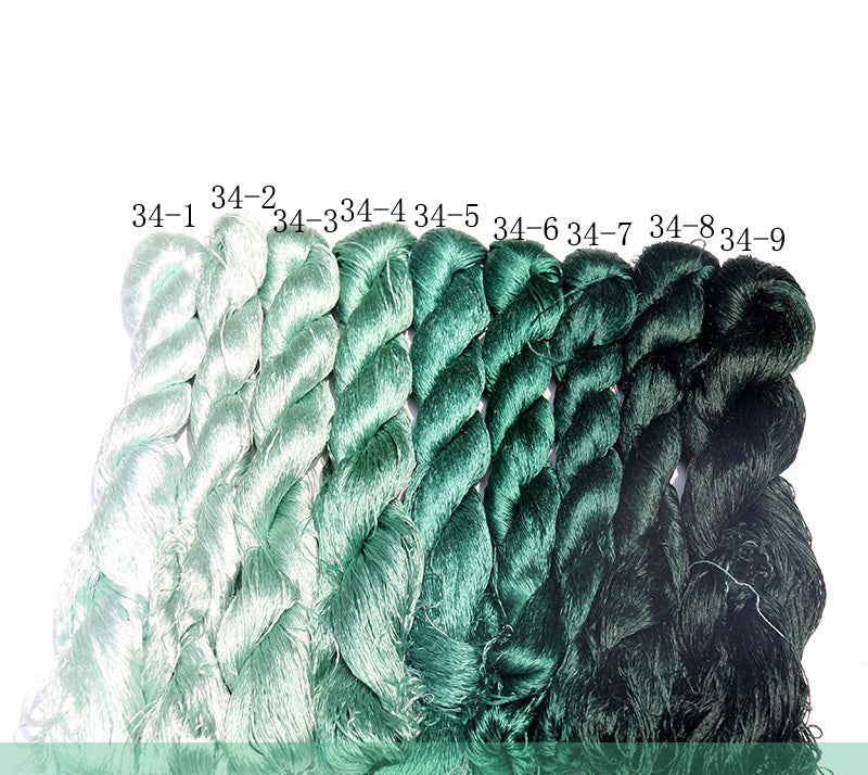 400m Suzhou Embroidery Mulberry Silk Thread - Premium Handmade Chinese Embroidery Floss for Needlework, Cross Stitch & DIY Crafts - Perfect for Traditional Embroidery, Clothing Decoration & Home Decor Projects