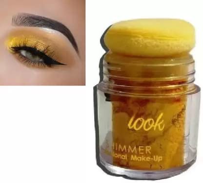 WIFFY SHIMMER PROFESSIONAL MAKEUP HIGHLIGHTER - Long Lasting, Buildable Golden Glow for Face & Body - Perfect for Contouring, Highlighting & Special Occasion Makeup