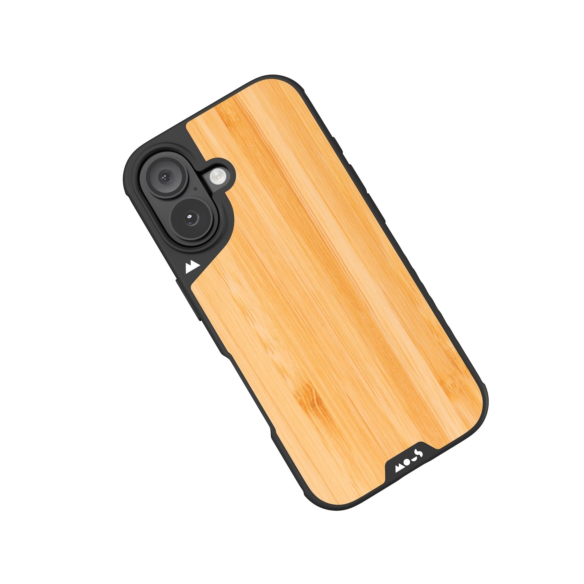 Eco-Friendly MagSafe® Compatible Bamboo Phone Case - Slim & Protective Cover for iPhone 12/13/14/15 Series - Perfect for Daily Use, Travel & Outdoor Activities