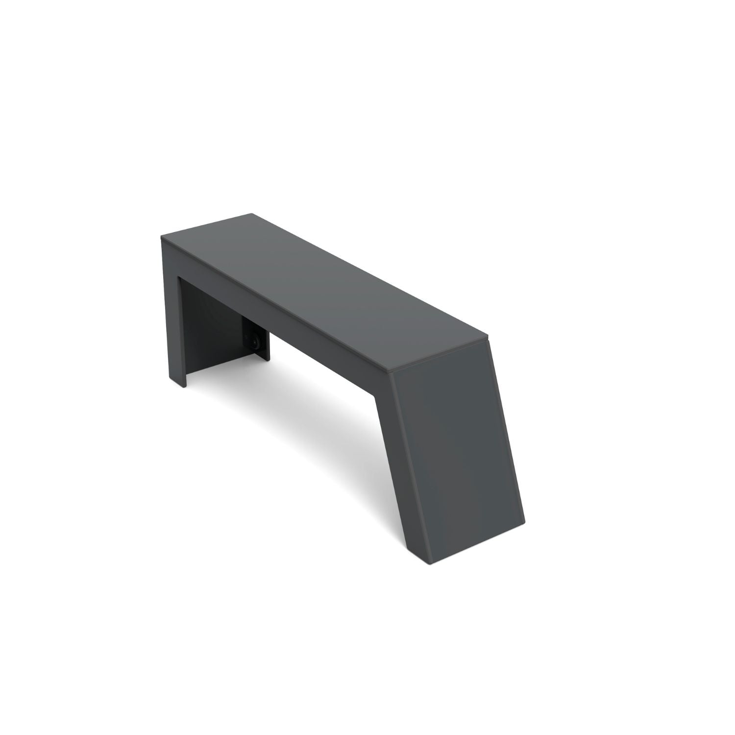 Loll Tessellate Slope Bench - Modern Wooden Bench for Living Room, Entryway, or Outdoor Patio - Stylish and Durable Seating Furniture for Home Decor