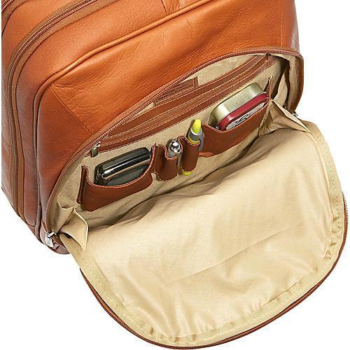 Piel Leather Checkpoint Friendly Urban Backpack for Men & Women - Slim Laptop Business Travel Backpack - TSA Approved Work Bag for Commuting, Office & College