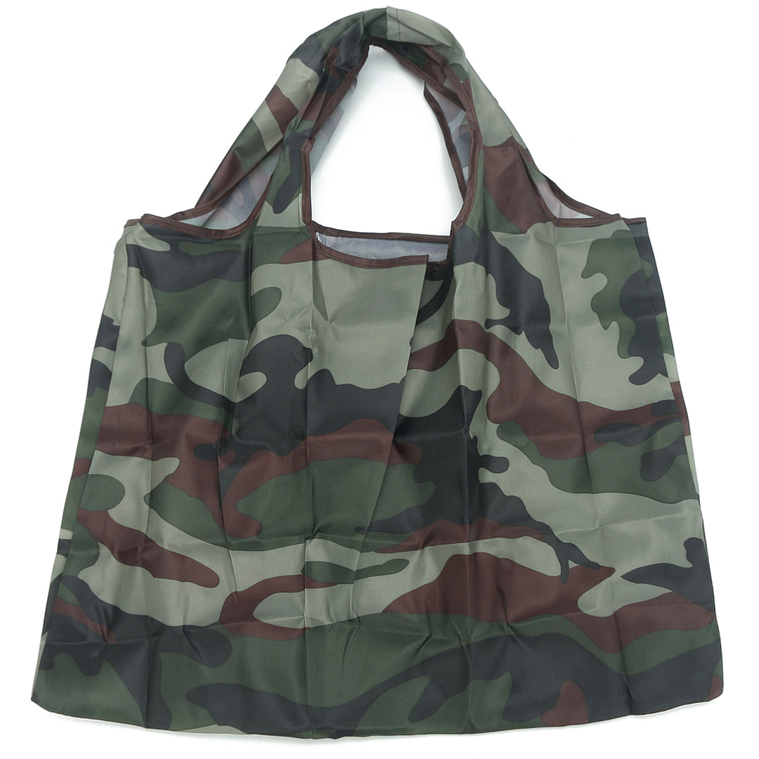 Foldable Shoulder Bag for Women - Jackie Camouflage Pattern Green Crossbody Purse | Perfect for Travel, Shopping & Everyday Use