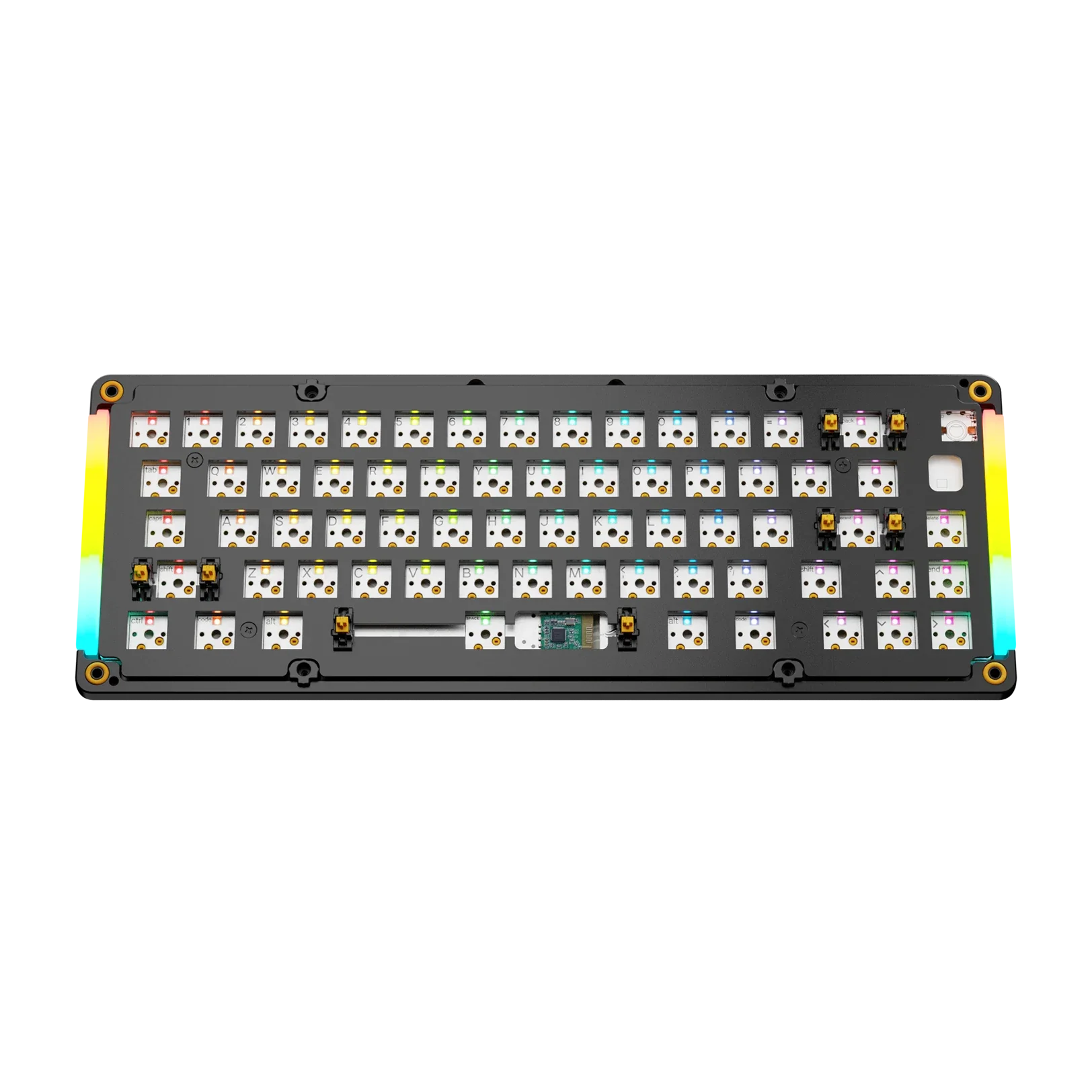 GMMK 3 65% Mechanical Keyboard Bottom Case - Durable Metal Black Replacement Part for Gaming & Typing | Perfect for PC & Mac Setup, Office Work & Esports