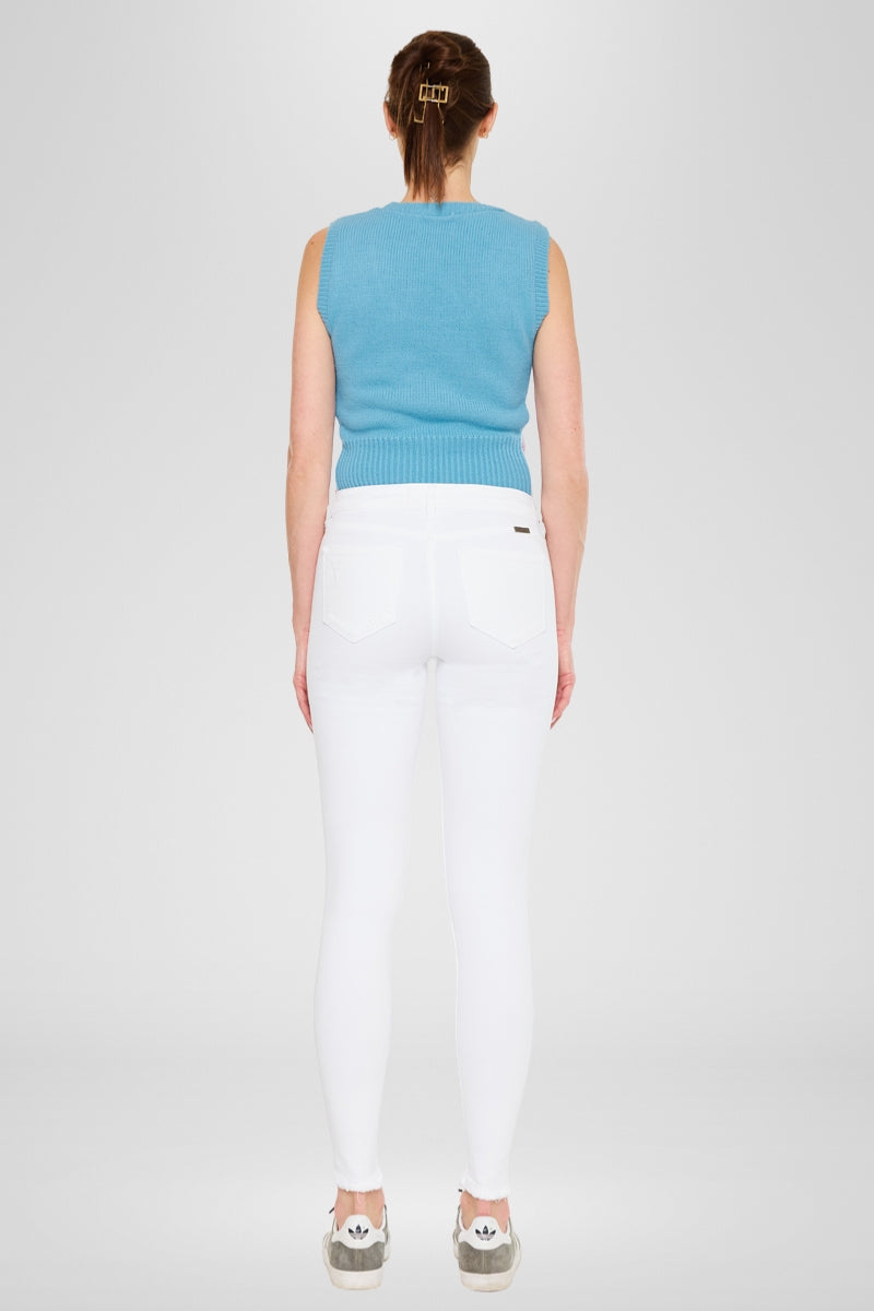Ayan High Rise Super Skinny Jeans for Women - Stretch Denim Pants Slim Fit Tummy Control - Perfect for Casual Outfits, Date Nights & Office Wear