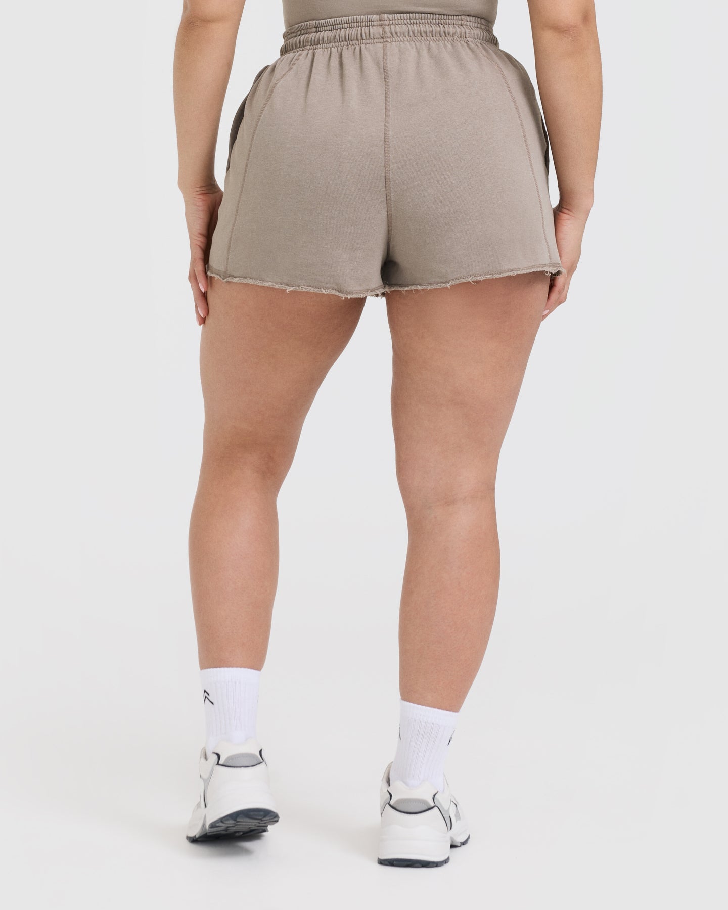 Raw Lounge Oversized Shorts for Women - Soft Minky Fabric | Comfortable Loungewear for Home, Yoga & Travel