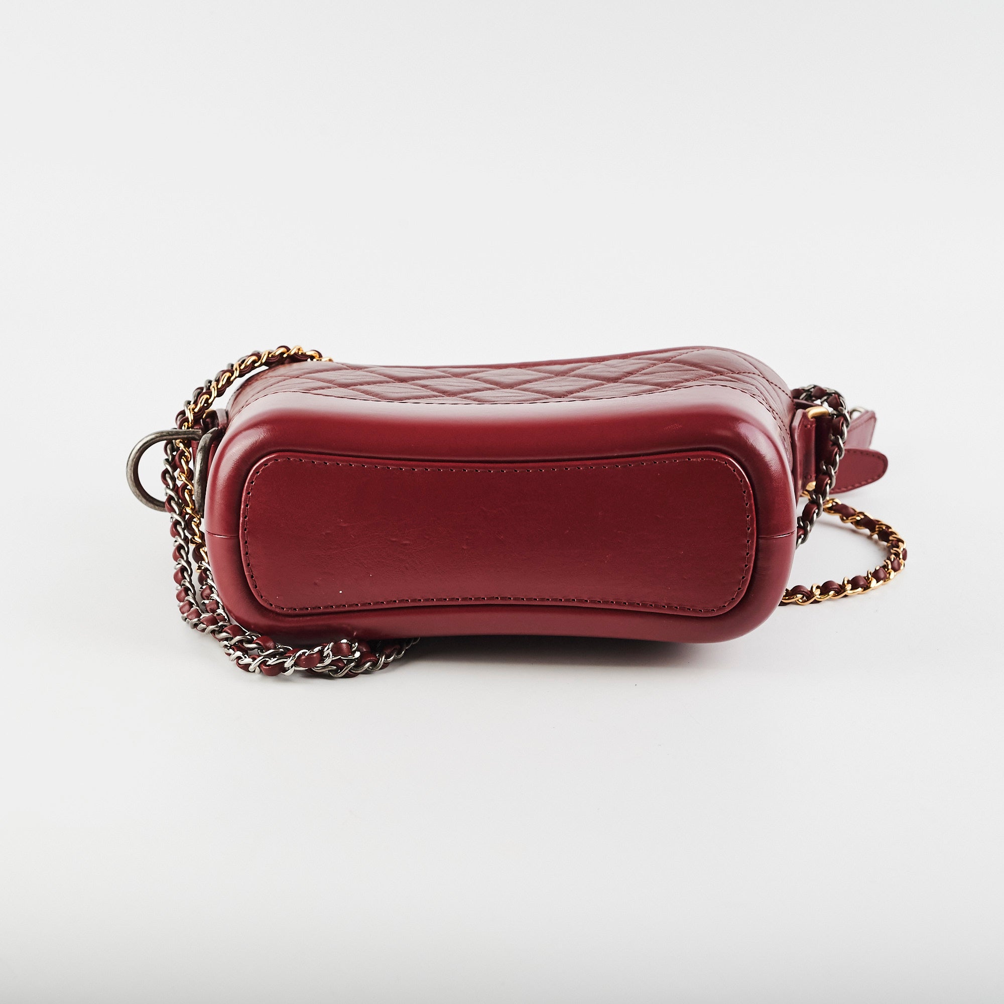 Chanel Small Gabrielle Bag in Dark Red - Luxury Crossbody Handbag for Women, Perfect for Date Night & Evening Events