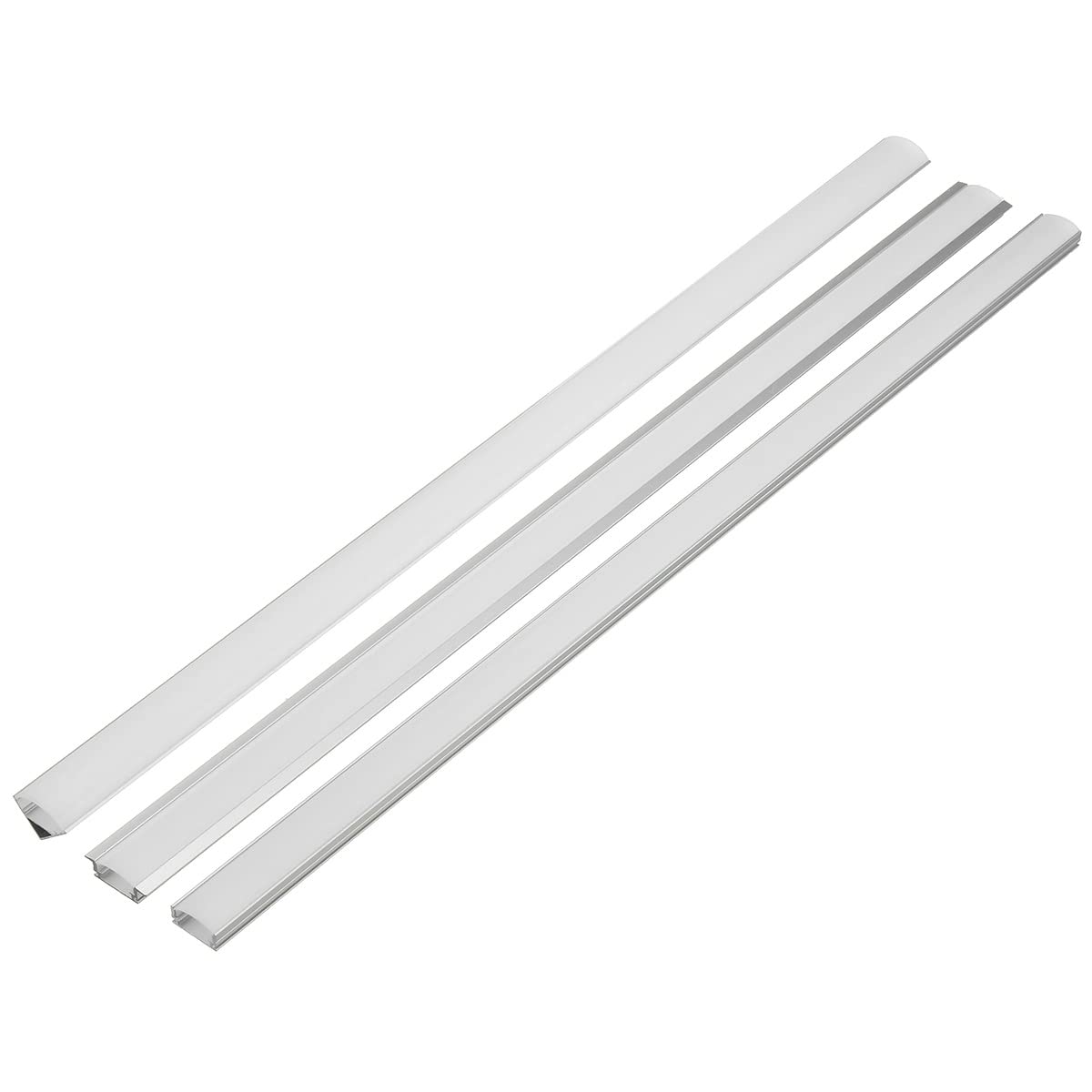 GSYFDZ Fengyan LED Landscape Lighting - 45cm Aluminum Channel Holder for LED Strip Lights (U/V/YW Style) | Durable Outdoor/Indoor LED Bar Light Accessories | Perfect for Cabinet Lighting, Street Lamps & Garden Decoration