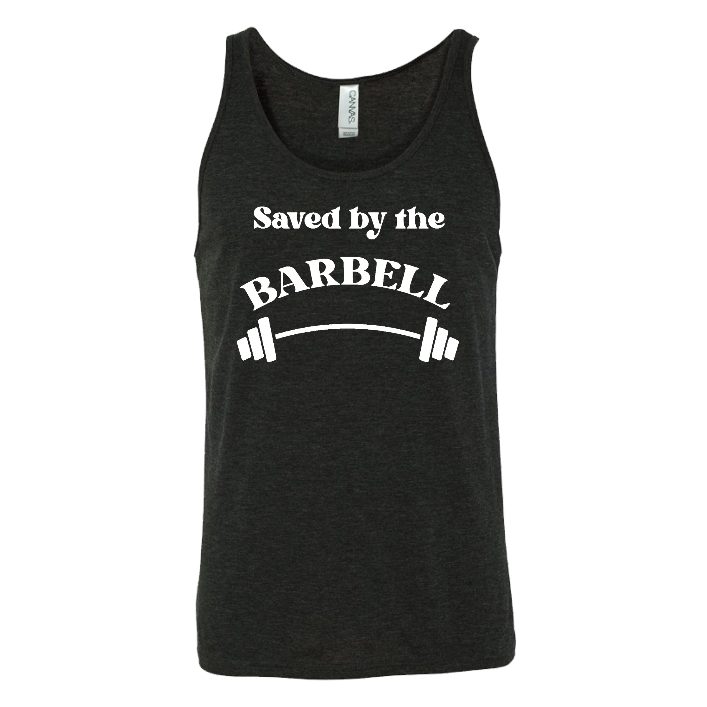 Saved By The Barbell Unisex Gym Shirt - Workout & Fitness Apparel for Men & Women - Perfect for Weightlifting, CrossFit & Gym Training