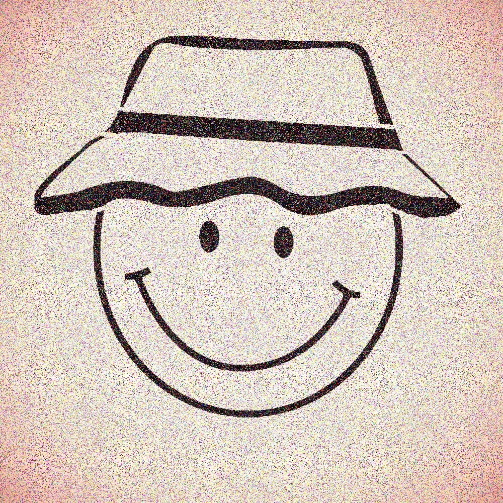 Smiley Face Camper Stencil - Durable Mylar Camping & Sports Stencils for DIY Projects, Outdoor Gear Customization & Crafting