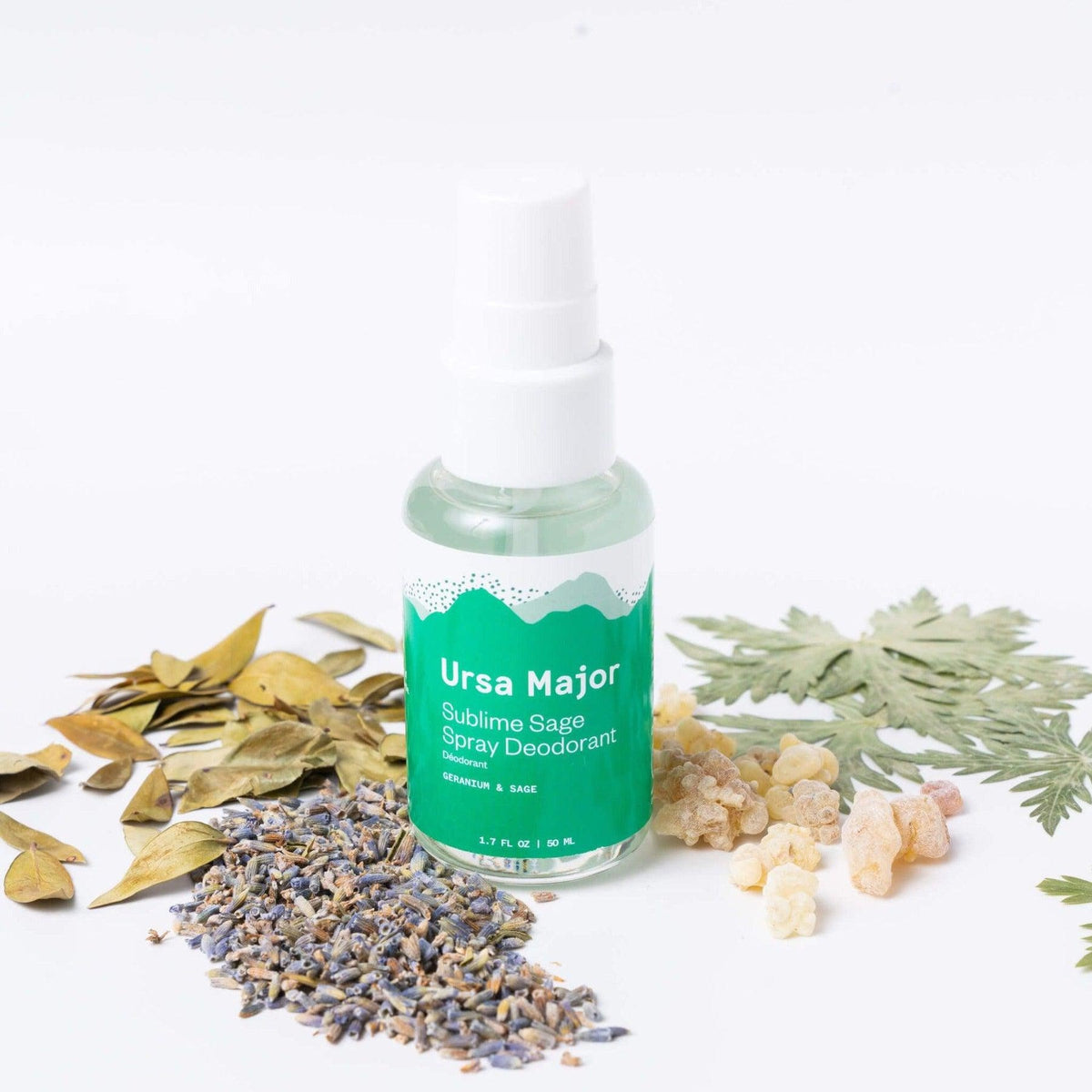 Natural Sage Spray Deodorant for Women & Men - Aluminum-Free, Long-Lasting Odor Protection - Perfect for Gym, Travel & Daily Freshness