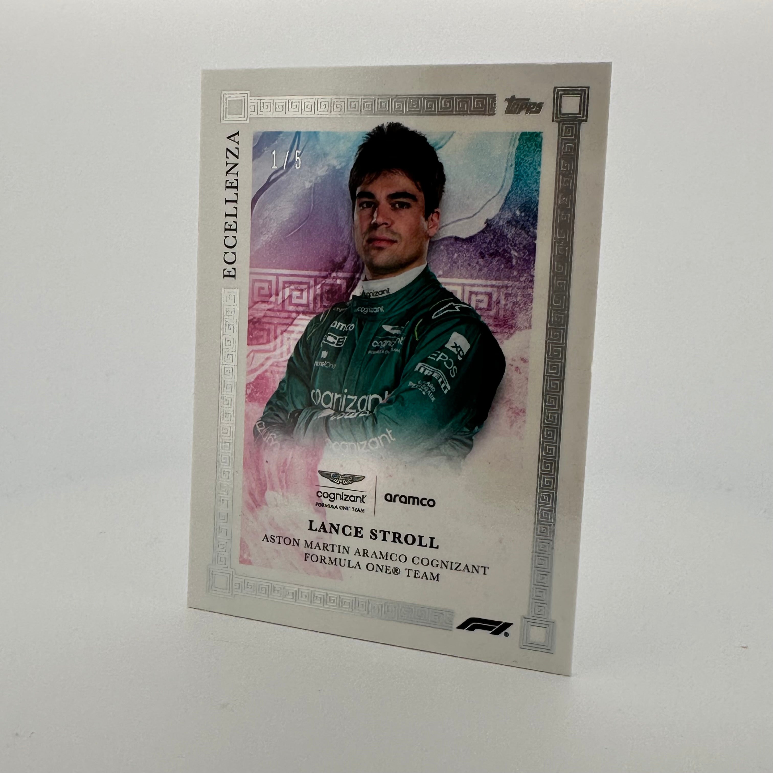 1/5 Scale Rainbow Lance Stroll 2023 Eccellenza Collectible Model Car - Perfect for F1 Fans, Display Cases, and Racing Enthusiasts