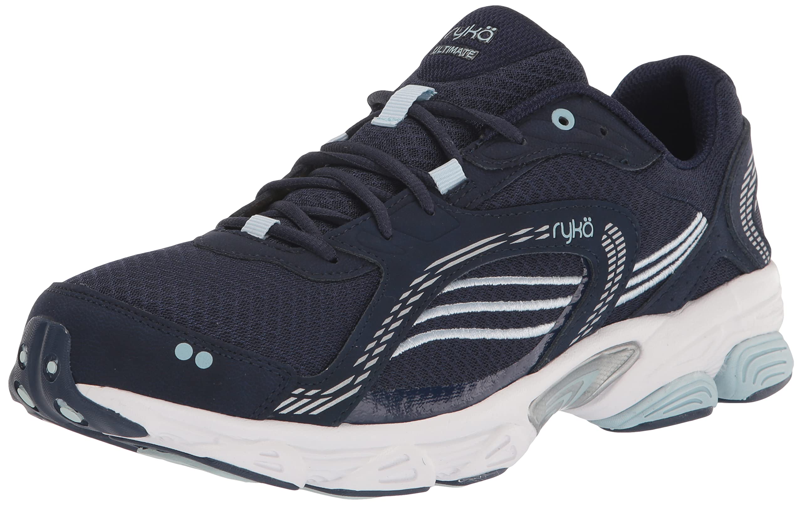 Ryka Women's Ultimate Running Shoes - Lightweight Cushioned Sneakers for Jogging, Gym Workouts & Daily Walking | Perfect for Road Running & Fitness Training