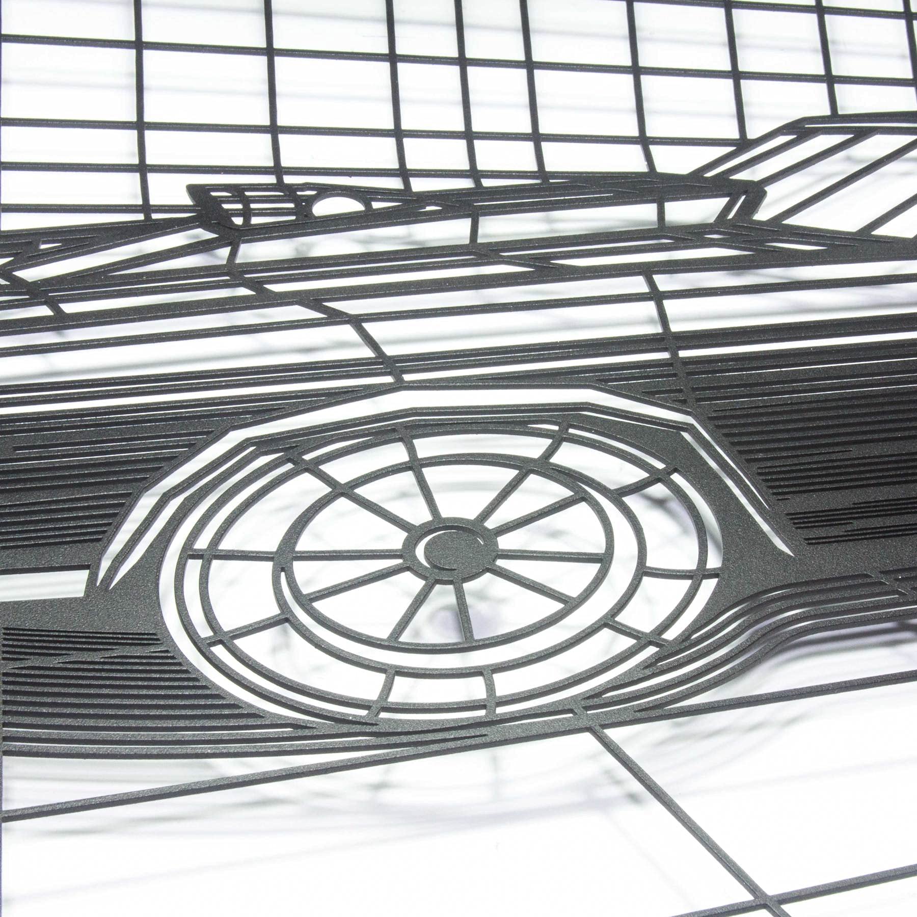 Chevelle Metal Wall Art - Home Decor for Living Room & Bedroom