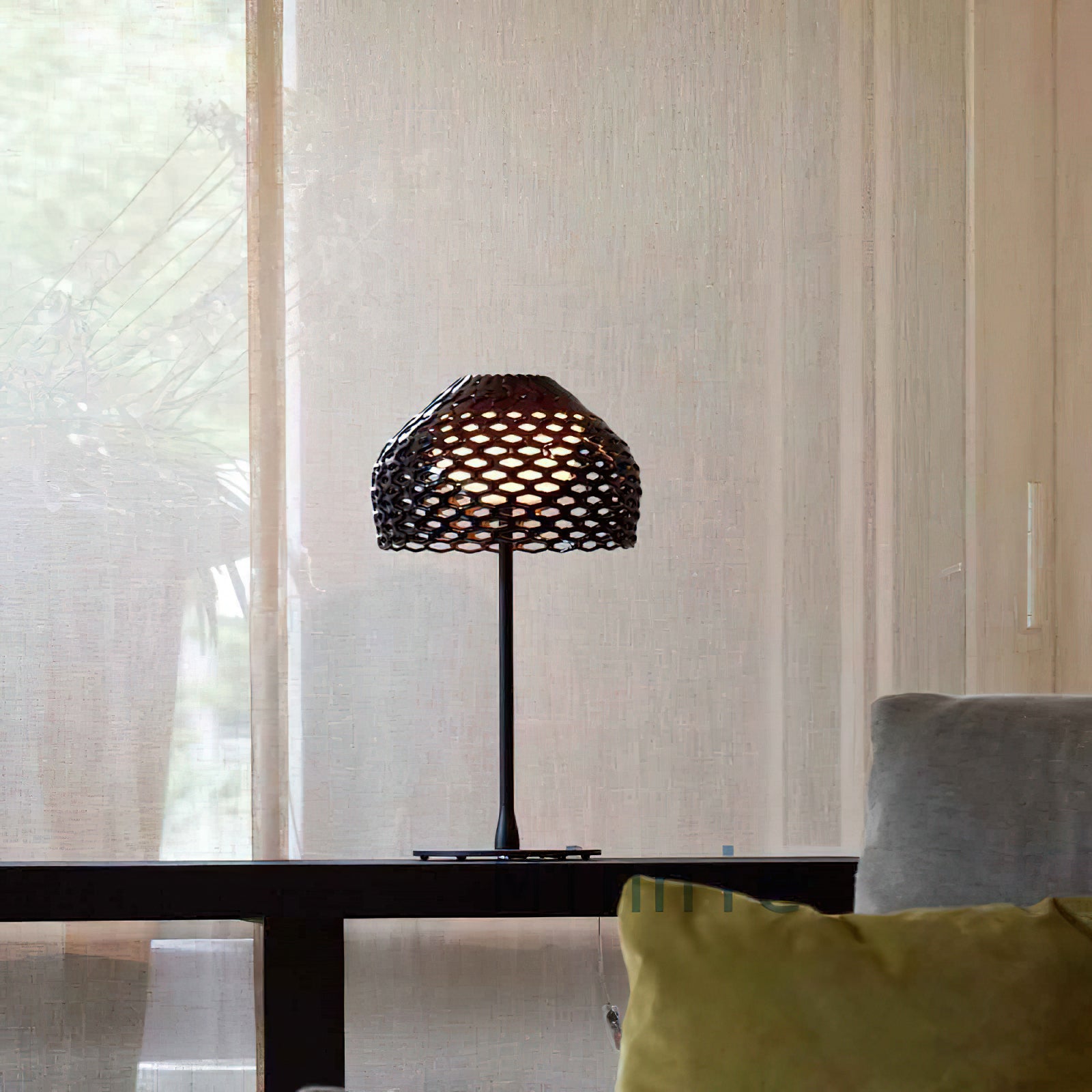 Stylish Armadillo Table Lamp - Modern Decorative Lighting for Bedroom, Living Room & Office - Perfect for Reading, Relaxing & Ambiance