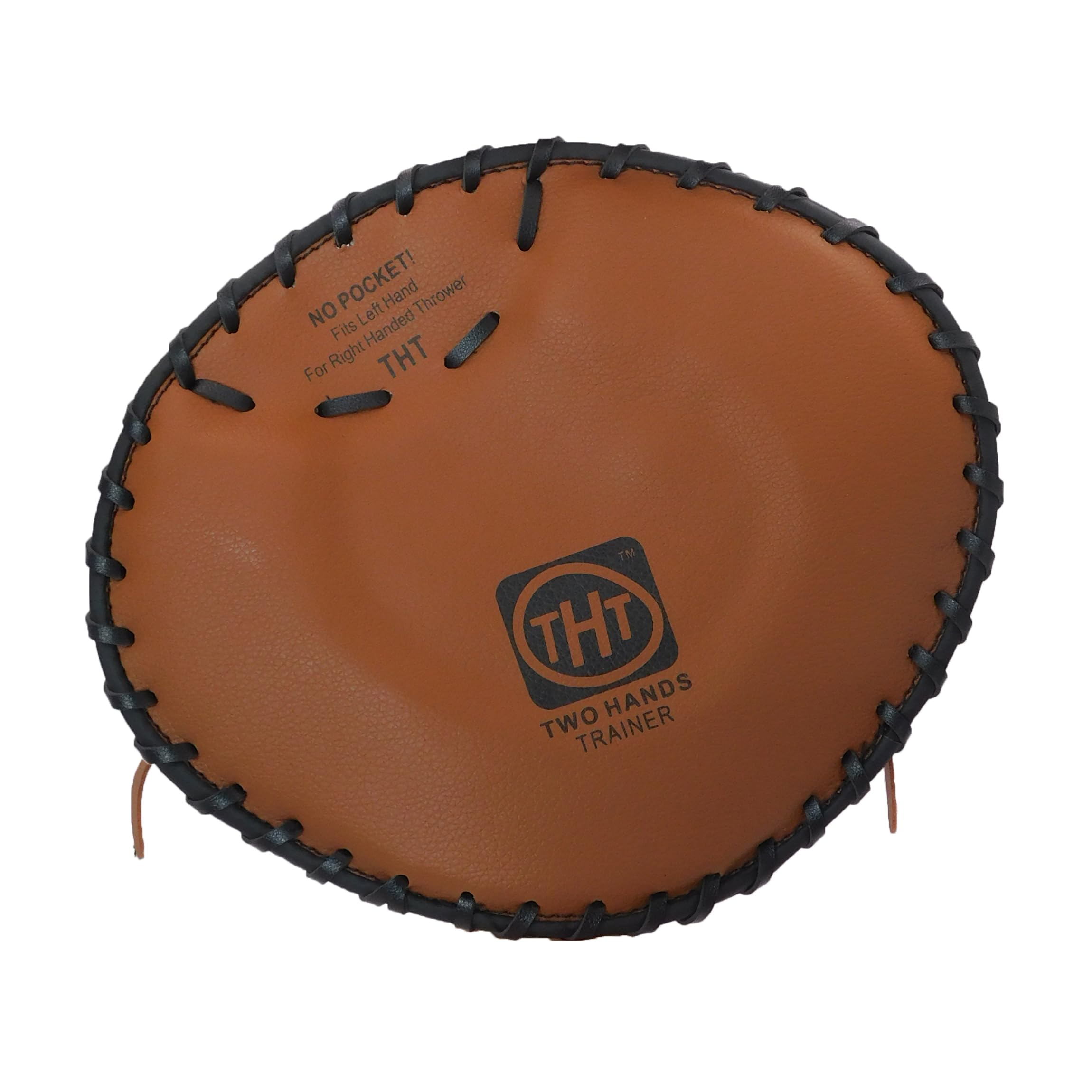 Markwort Two-Handed Baseball Training Glove for Right-Handed Throwers - Improve Fielding Skills for Youth & Adult Players