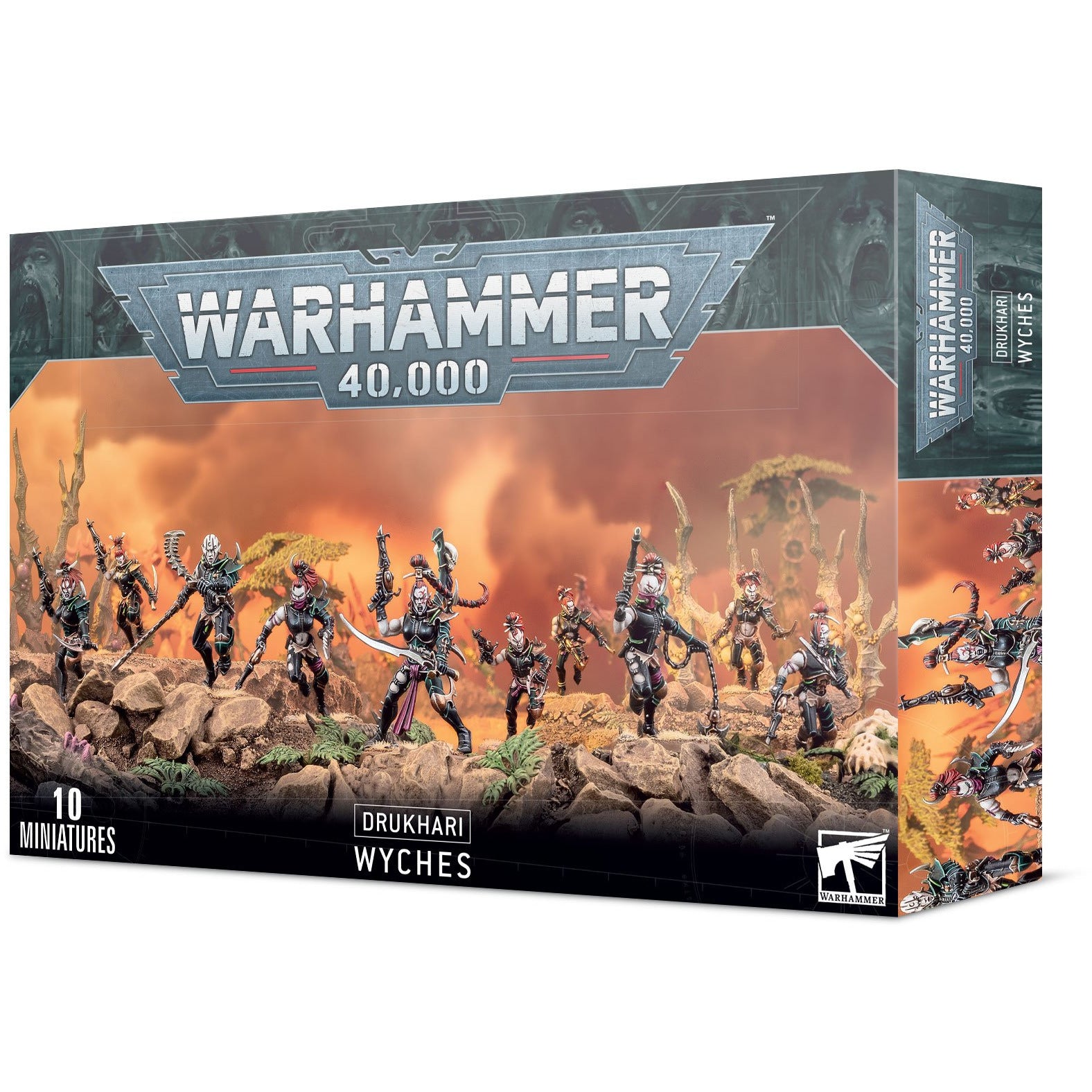 Drukhari Wyches - Warhammer 40K Dark Eldar Miniatures for Tabletop Wargaming & Collecting | Perfect for Battle Scenes & Display Cases