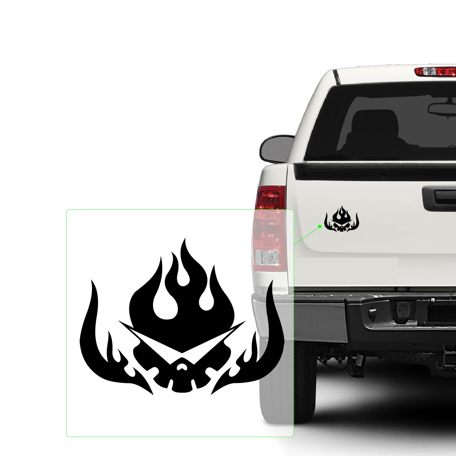 Yoonek Premium Gurren Lagann Vinyl Decal Sticker - Durable & Waterproof for Car Window, Laptop, Motorcycle, Walls, Mirror - Perfect for Anime Fans & Home Decor - SKU: 480 (Black)