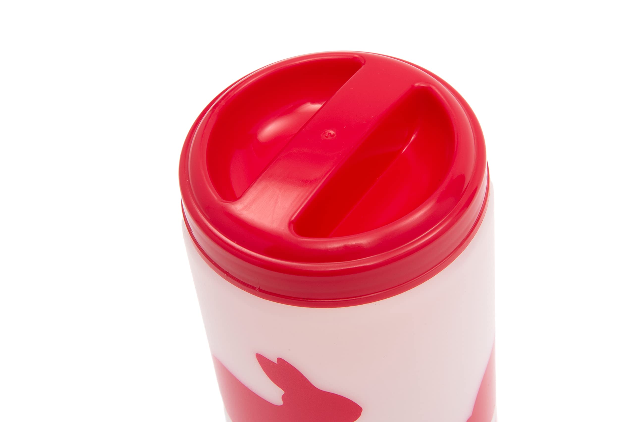 Lixit 32oz Airtight Pet Food Storage Container - Red - Perfect for Dog, Cat, Bird & Small Animal Treats - Ideal for Kitchen, Pantry & Travel Use