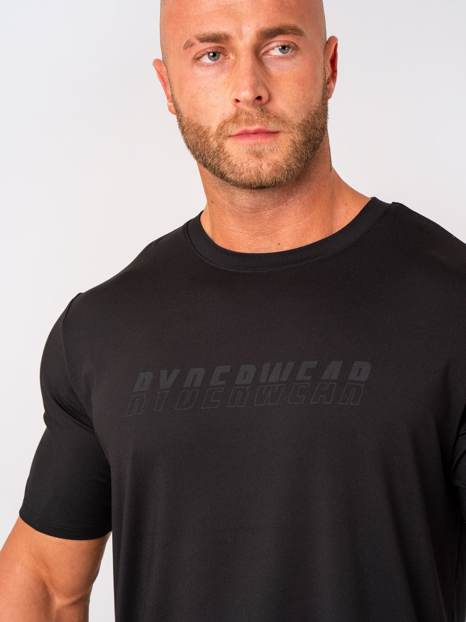 Premium Soft Tech T-Shirt for Men - Breathable & Comfortable Cotton Tee - Black - Perfect for Casual Wear, Gym & Everyday Outfits