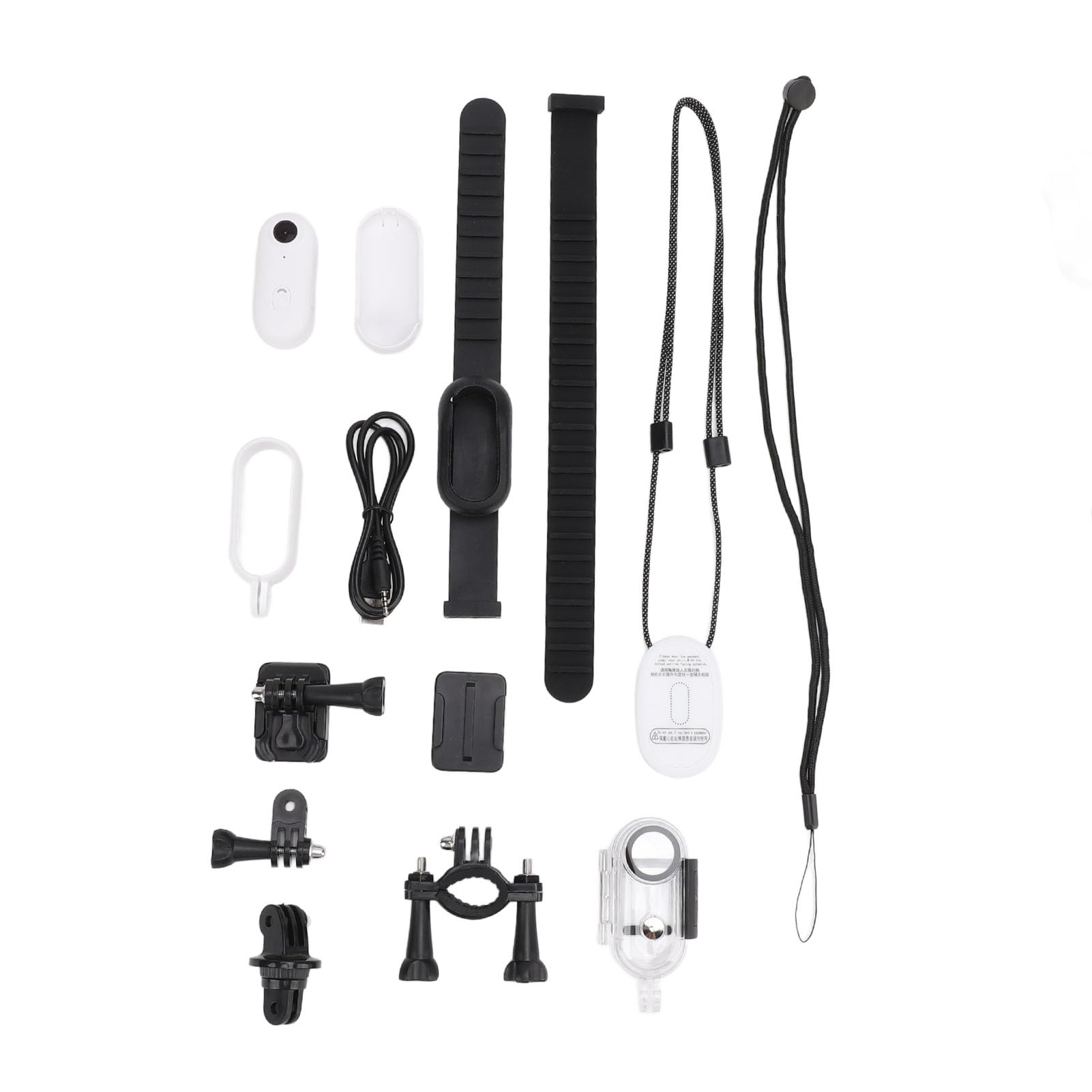 4K Mini WiFi Action Camera - 8MP 120° Wide Angle, Magnetic Pet Collar & Underwater 98FT Waterproof, APP Control Wearable Body Camera for Diving, Cycling, Hiking & Outdoor Adventures