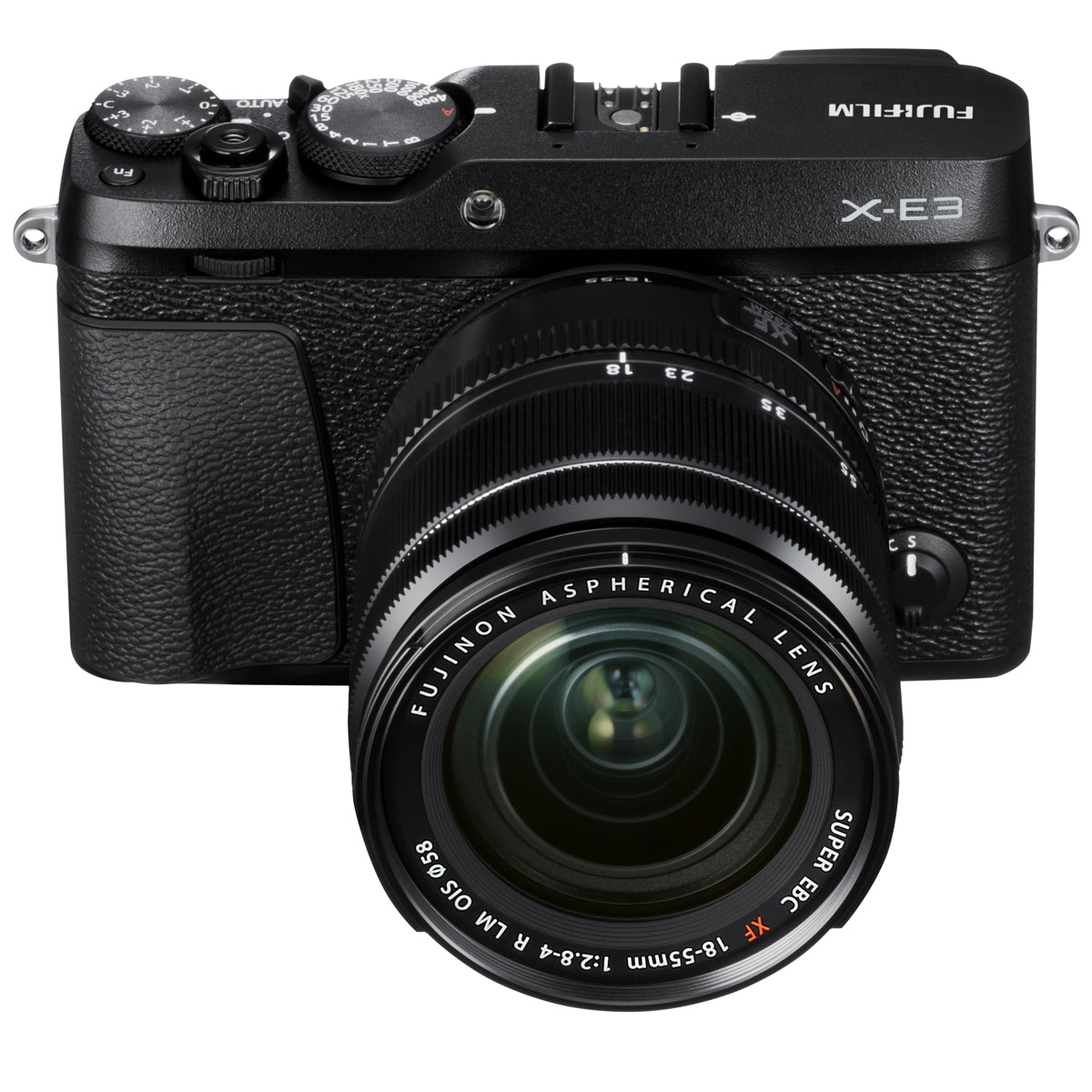 Fujifilm X-E3 Mirrorless Digital Camera with XF 18-55mm f/2.8-4 Lens Kit (Black) - Perfect for Travel Photography & Street Shooting