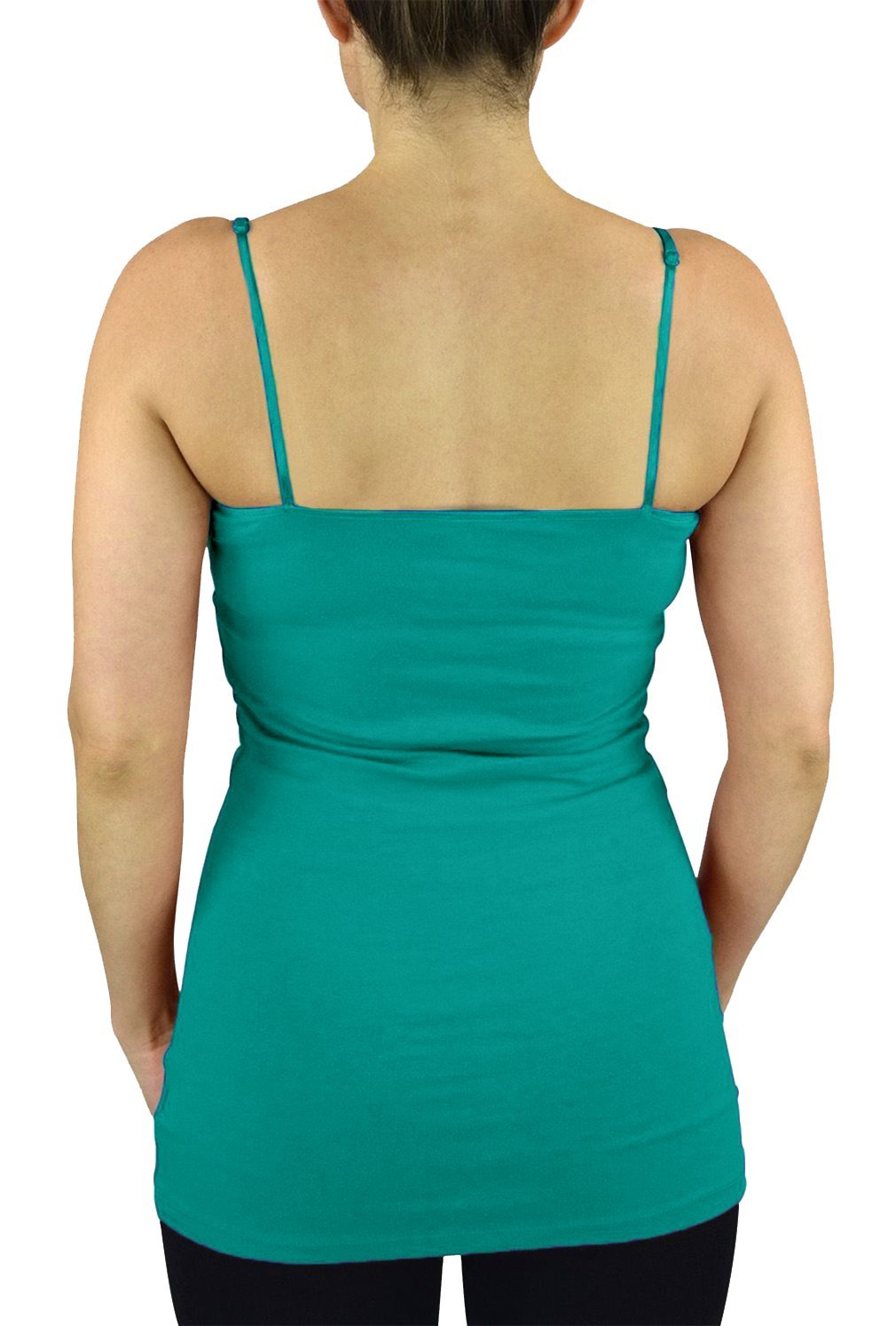 Belle Donne Women's Adjustable Spaghetti Strap Camisole Tops - Plus Size Tank Tops for Casual Wear, Layering & Summer Outfits