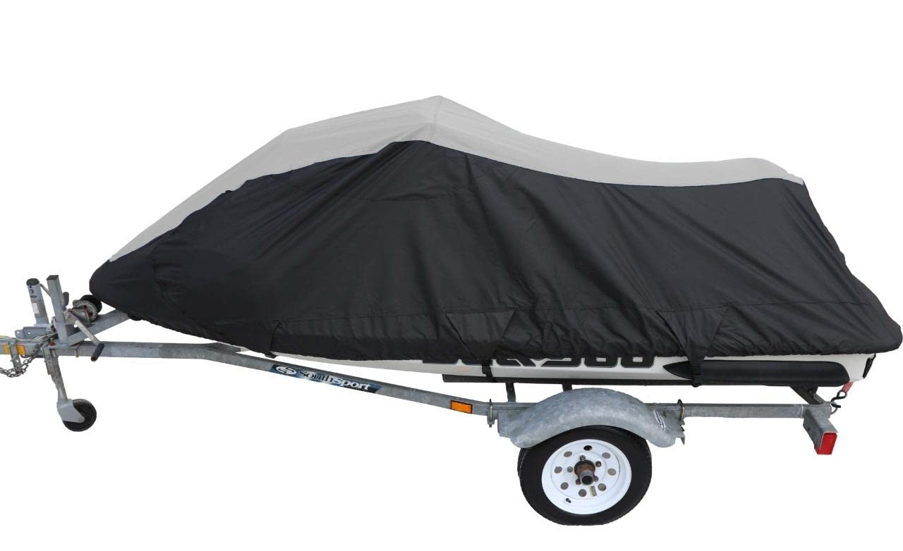 SBU Jet Ski Cover for Yamaha Wave Runner XL1200 (1998-2000) - Waterproof Personal Watercraft Protection - Perfect for Storage & Outdoor Use