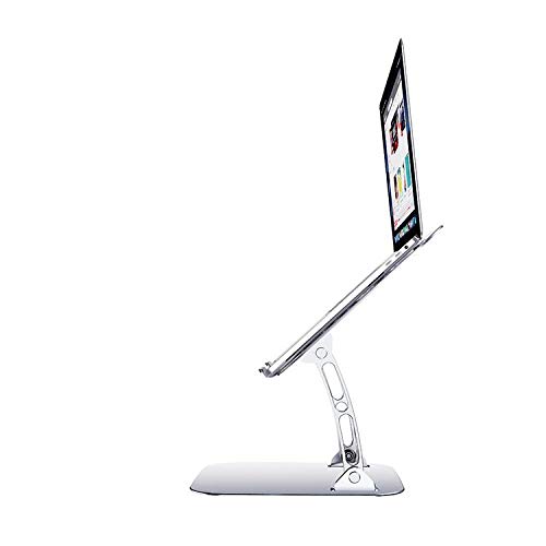 BoxWave Executive VersaView Laptop Stand - Adjustable Ergonomic Aluminum Stand for Samsung Galaxy Book Flex Alpha 13.3