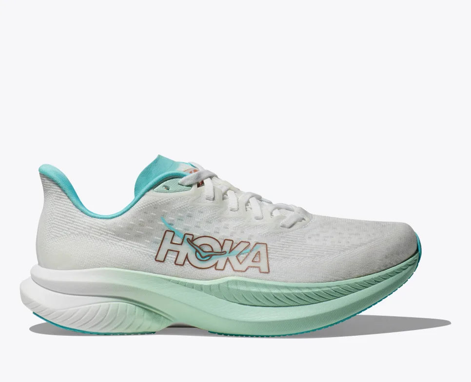 Hoka Mach 6 Women's Running Shoes - Lightweight Cushioned Road Running Sneakers for Women - Perfect for Marathon Training, Jogging & Gym Workouts