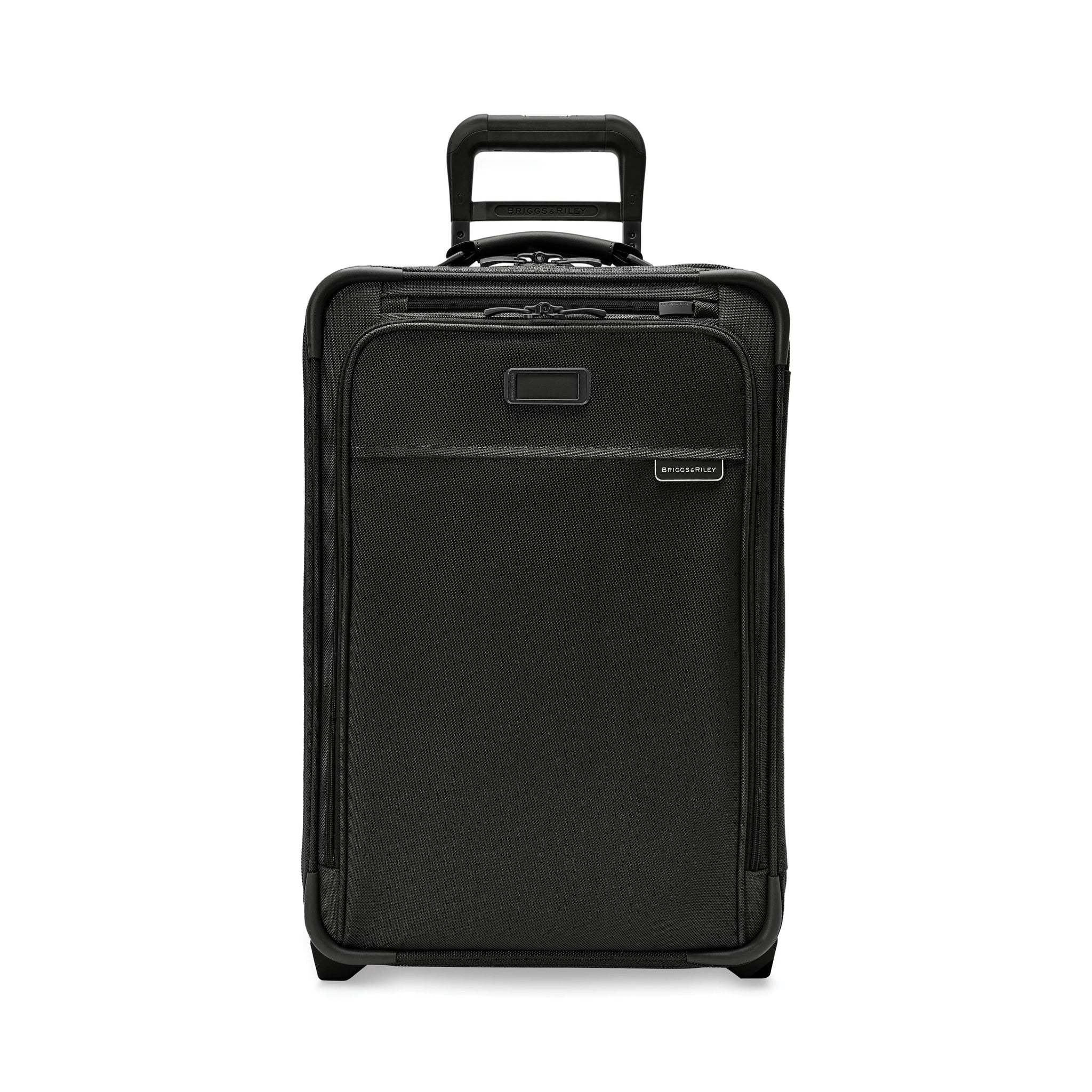 Briggs & Riley Baseline Essential 2 Wheel Carry On Luggage - Lightweight Durable Suitcase for Business Travel & Weekend Getaways | Perfect for Airplane Cabin & Train Commutes