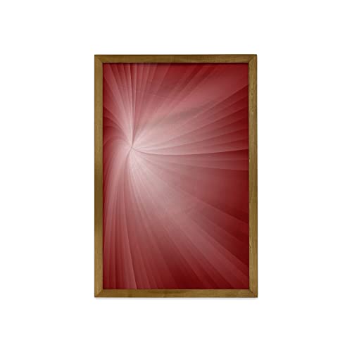 Burgundy Dried Rose
