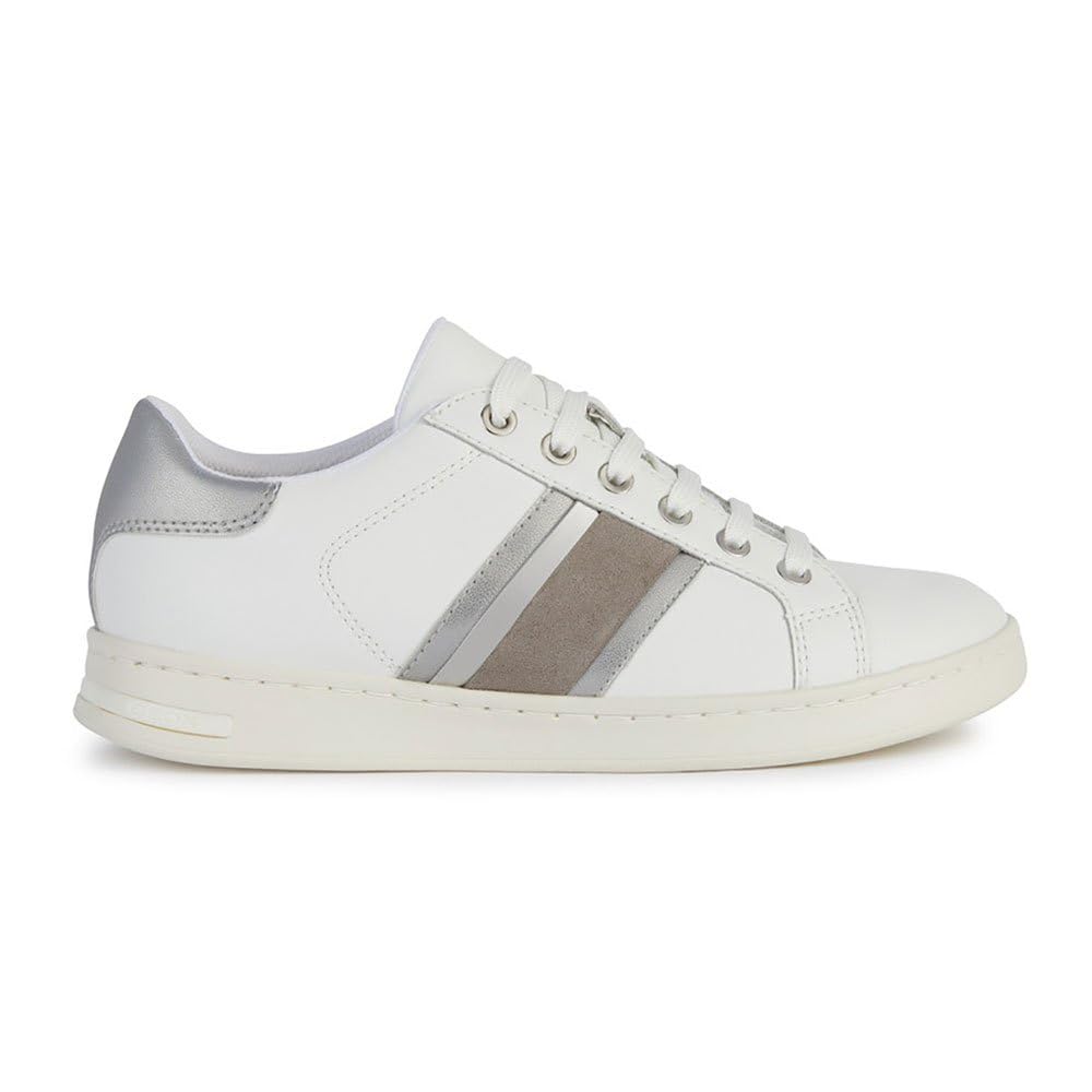 Geox Women's Breathable Low-Top Sneakers - Comfortable Casual Walking Shoes for Women - Perfect for Work, Travel & Everyday Wear