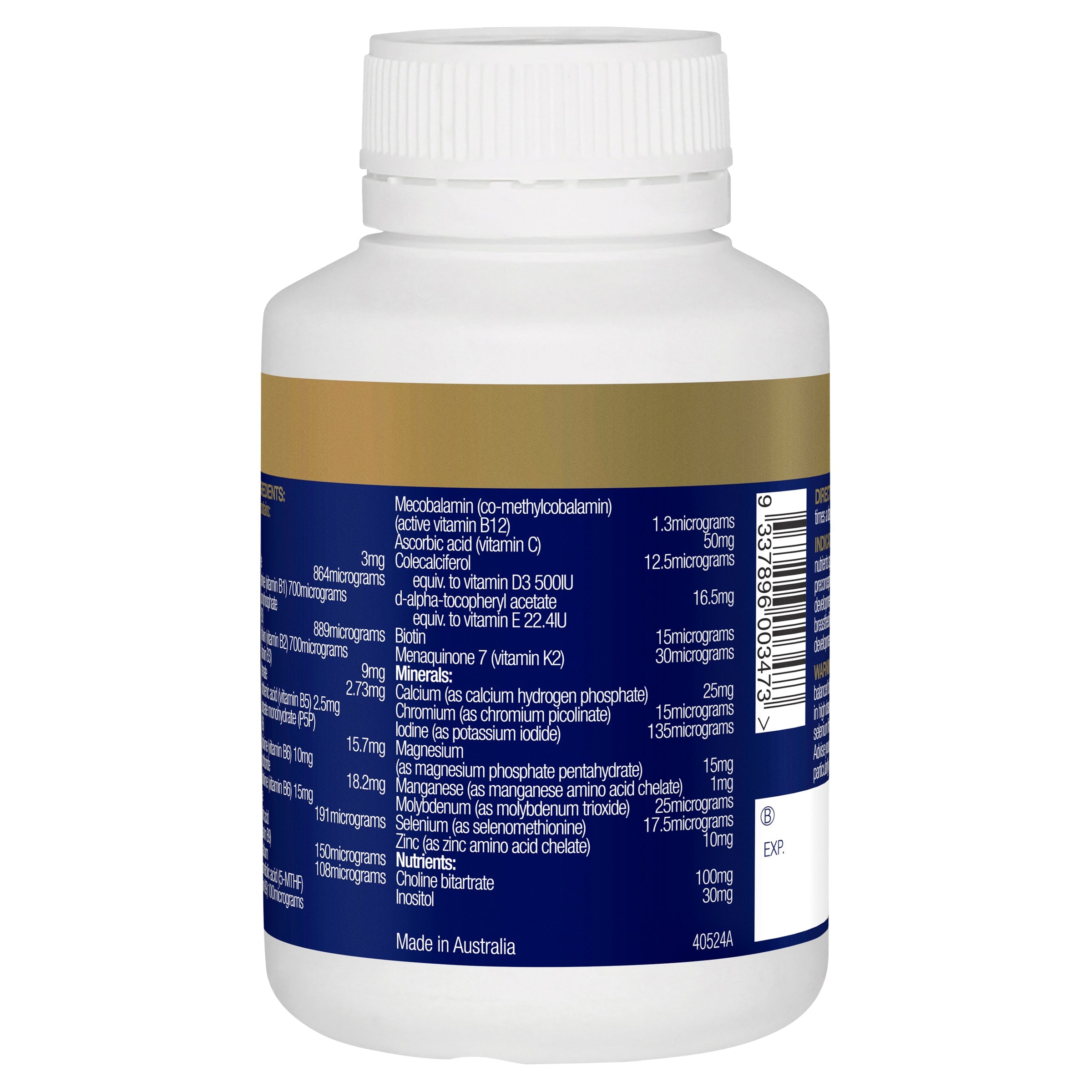 BioCeuticals InNatal Prenatal Vitamins - Essential Nutrients for Pregnancy & Baby Development | Supports Healthy Fetal Growth & Maternal Wellness | Ideal for Expecting Mothers & Preconception Care