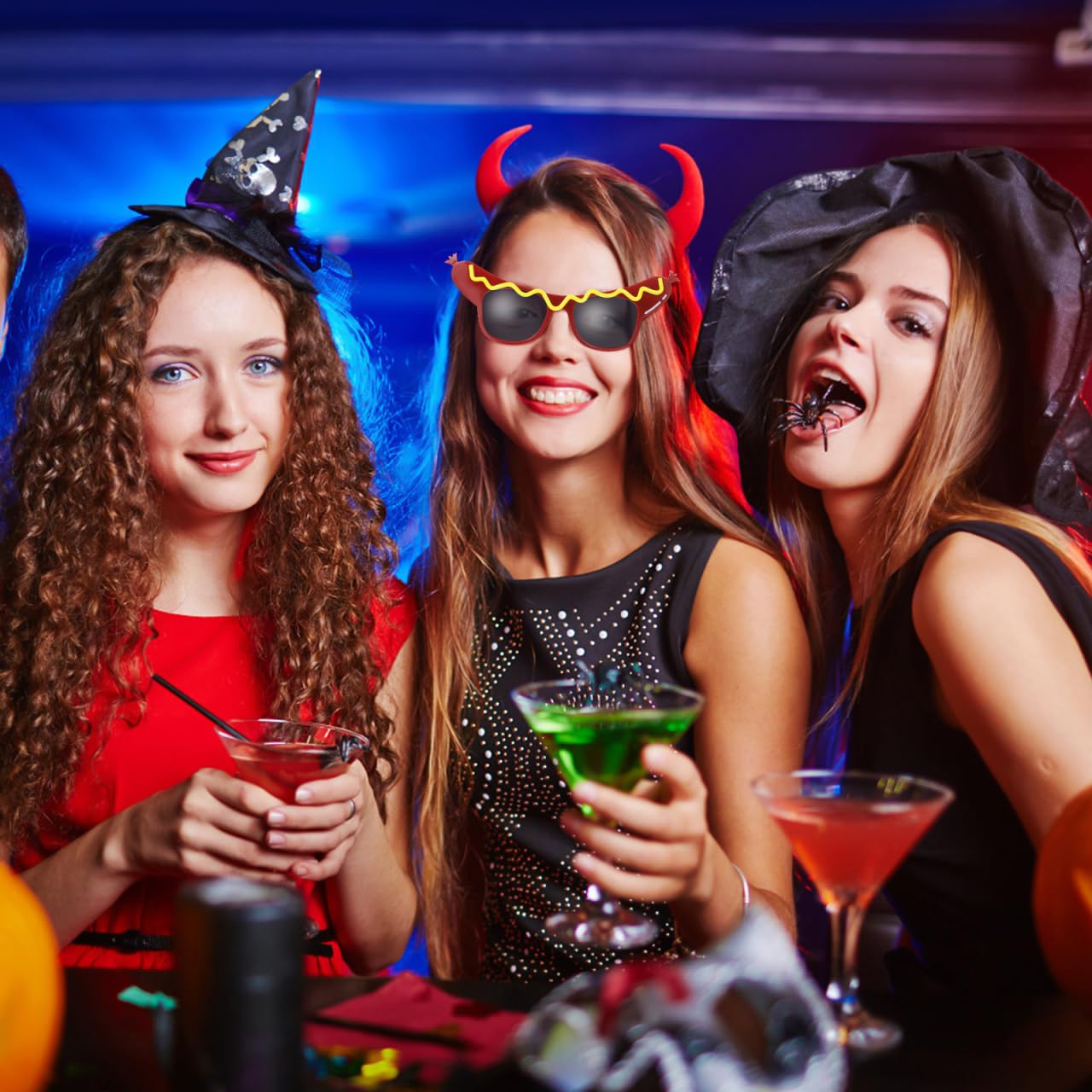 Hot Dog Sunglasses - Funny Novelty Party Glasses for Halloween, Birthday, Cosplay & Dance Events | Costume Accessories for Masquerade, Makeup & Festive Occasions