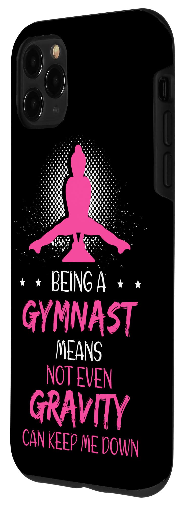 iPhone 11 Pro Max Cute Cheerleader Case - Girls Gymnastics Phone Cover with Love & Pride Design - Perfect for Cheerleading Competitions, School Events & Sports Enthusiasts