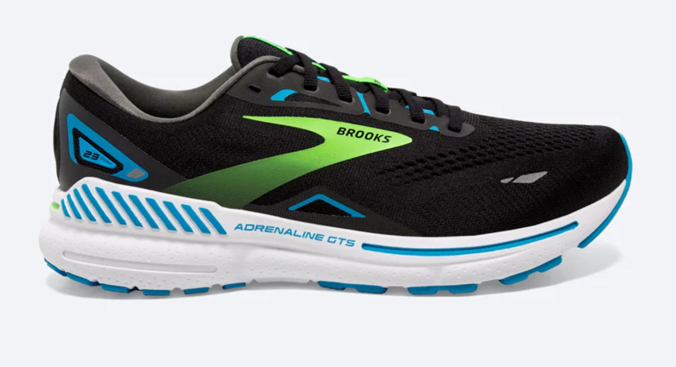 Brooks Adrenaline GTS 23 Running Shoes for Men - Supportive Cushioned Sneakers for Road Running, Jogging & Workouts
