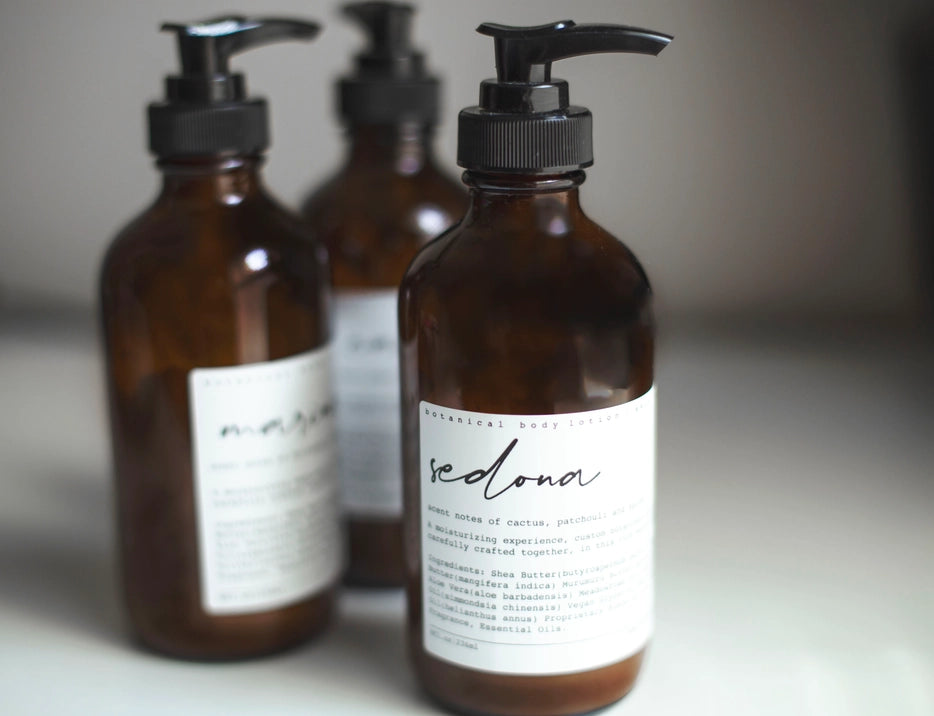 Sedona Body Lotion with Cactus, Patchouli & Spice - Hydrating Moisturizer for Dry Skin | Perfect for Daily Use & Spa Days